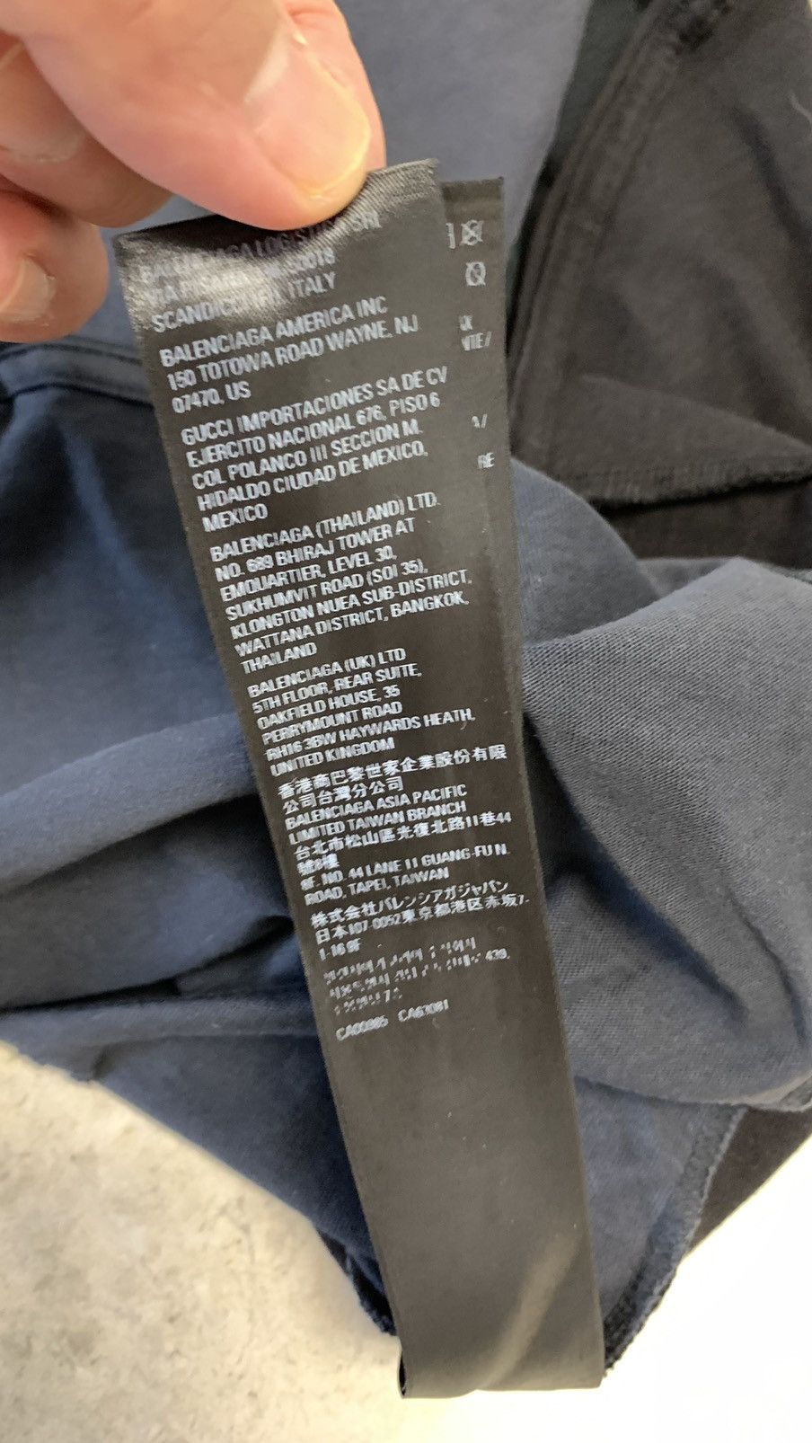 Balenciaga Balenciaga 22SS oversize upside down speedhunters tee Size US S / EU 44-46 / 1 - 11 Thumbnail