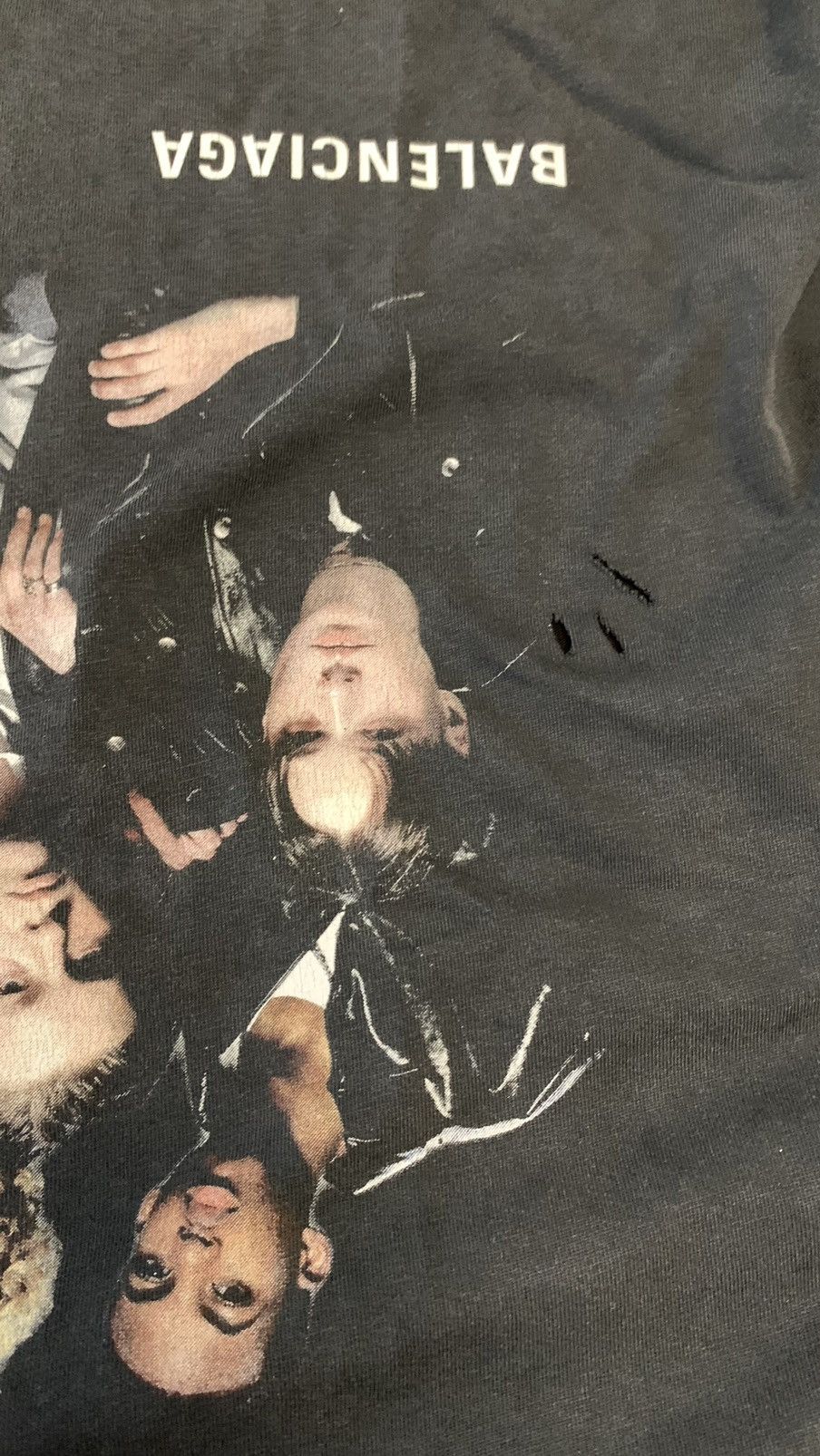 Balenciaga Balenciaga 22SS oversize upside down speedhunters tee Size US S / EU 44-46 / 1 - 12 Thumbnail