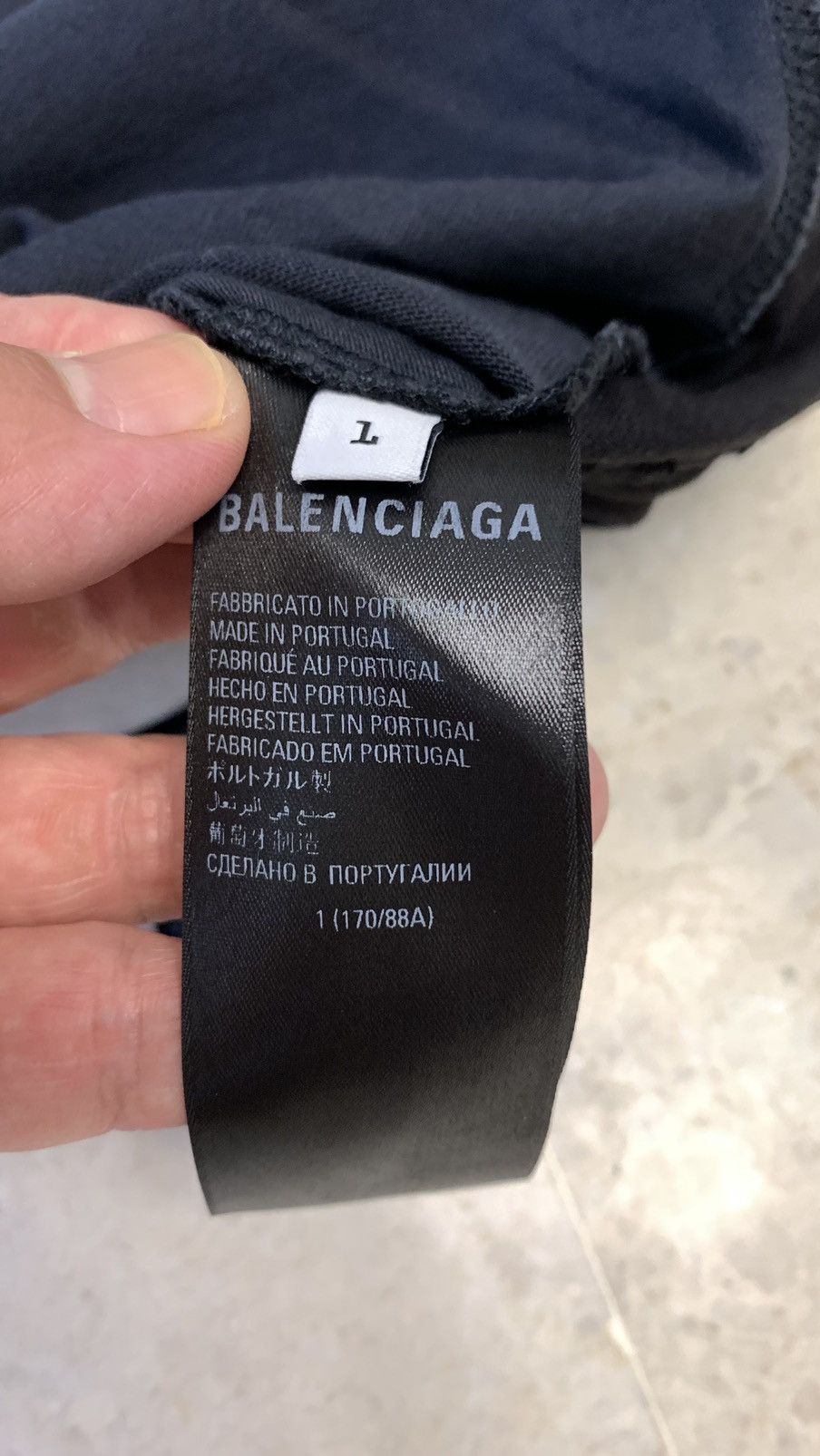 Balenciaga Balenciaga 22SS oversize upside down speedhunters tee Size US S / EU 44-46 / 1 - 7 Thumbnail