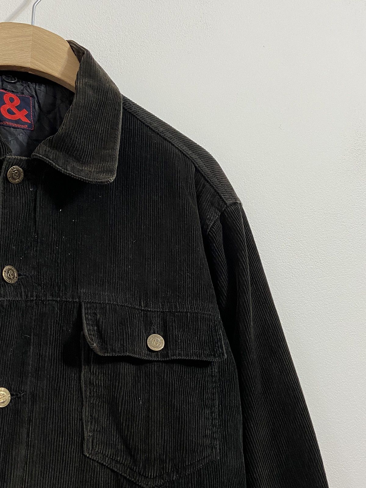Dolce & Gabbana Dolce Gabbana Black/Brown Velvet Vintage Jacket Size US M / EU 48-50 / 2 - 6 Thumbnail