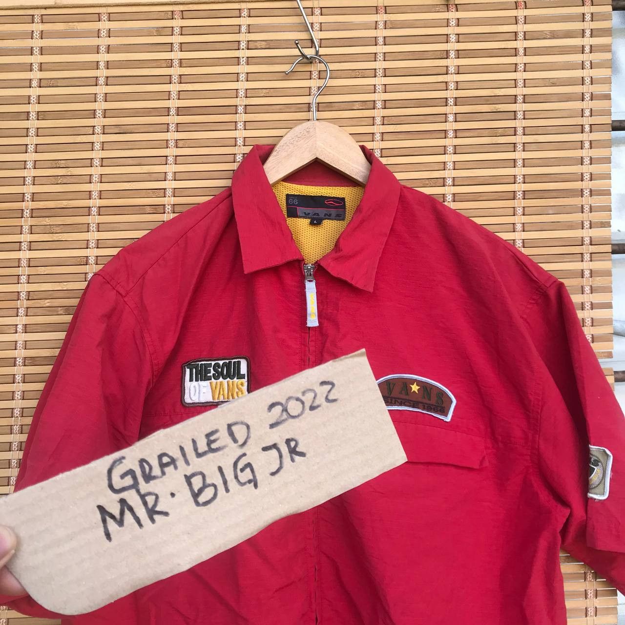 Vans × Vintage Vintage Vans streetwear vans 66 patches skat8 shirt Size US L / EU 52-54 / 3 - 9 Thumbnail