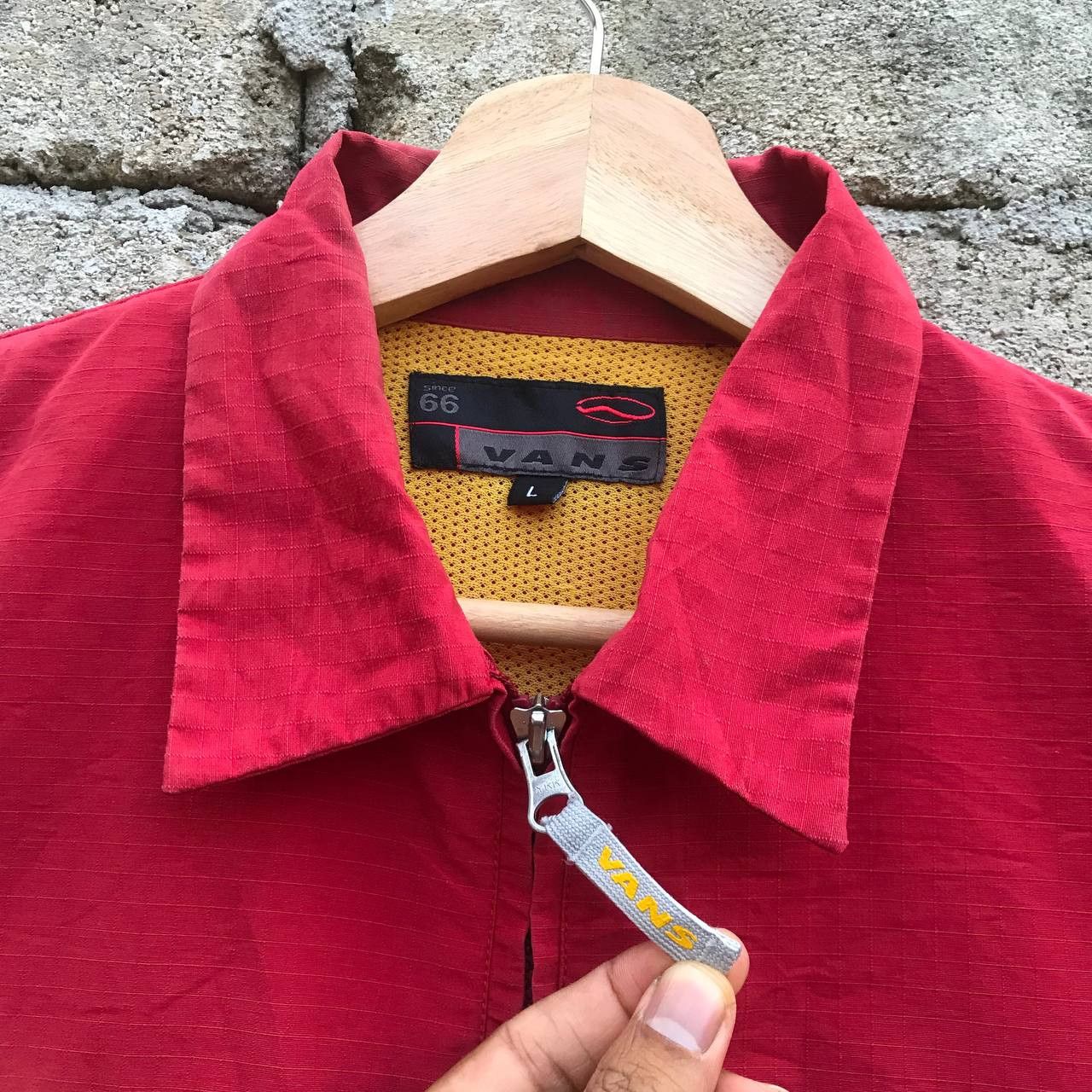 Vans × Vintage Vintage Vans streetwear vans 66 patches skat8 shirt Size US L / EU 52-54 / 3 - 5 Thumbnail