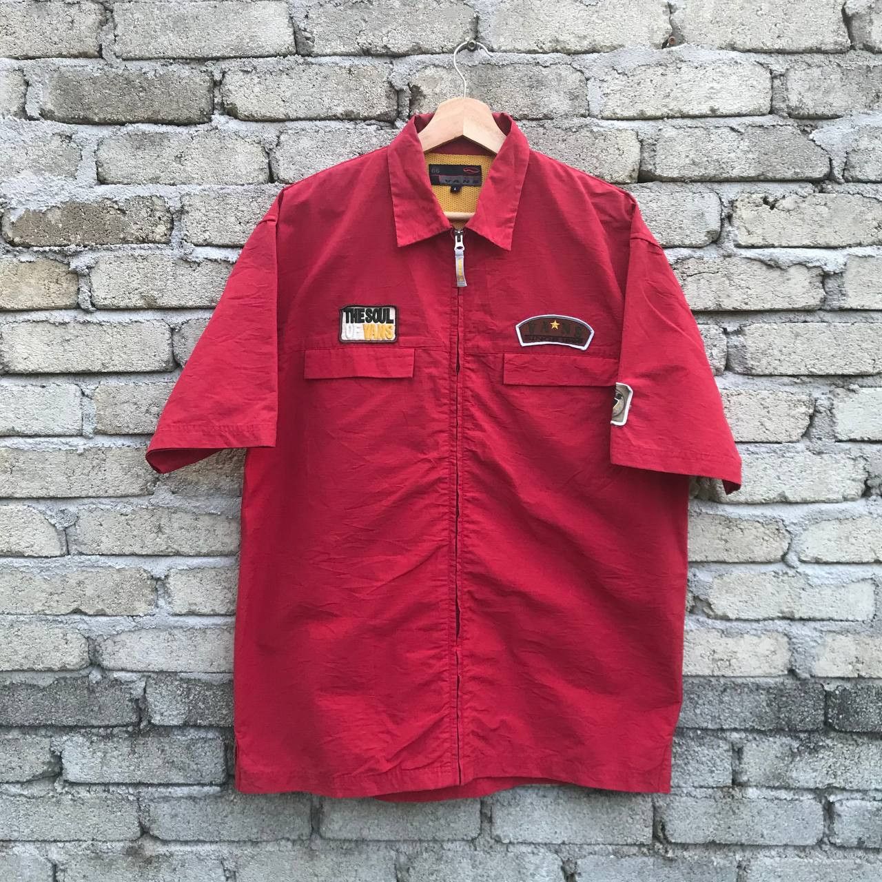 Vans × Vintage Vintage Vans streetwear vans 66 patches skat8 shirt Size US L / EU 52-54 / 3 - 1 Thumbnail
