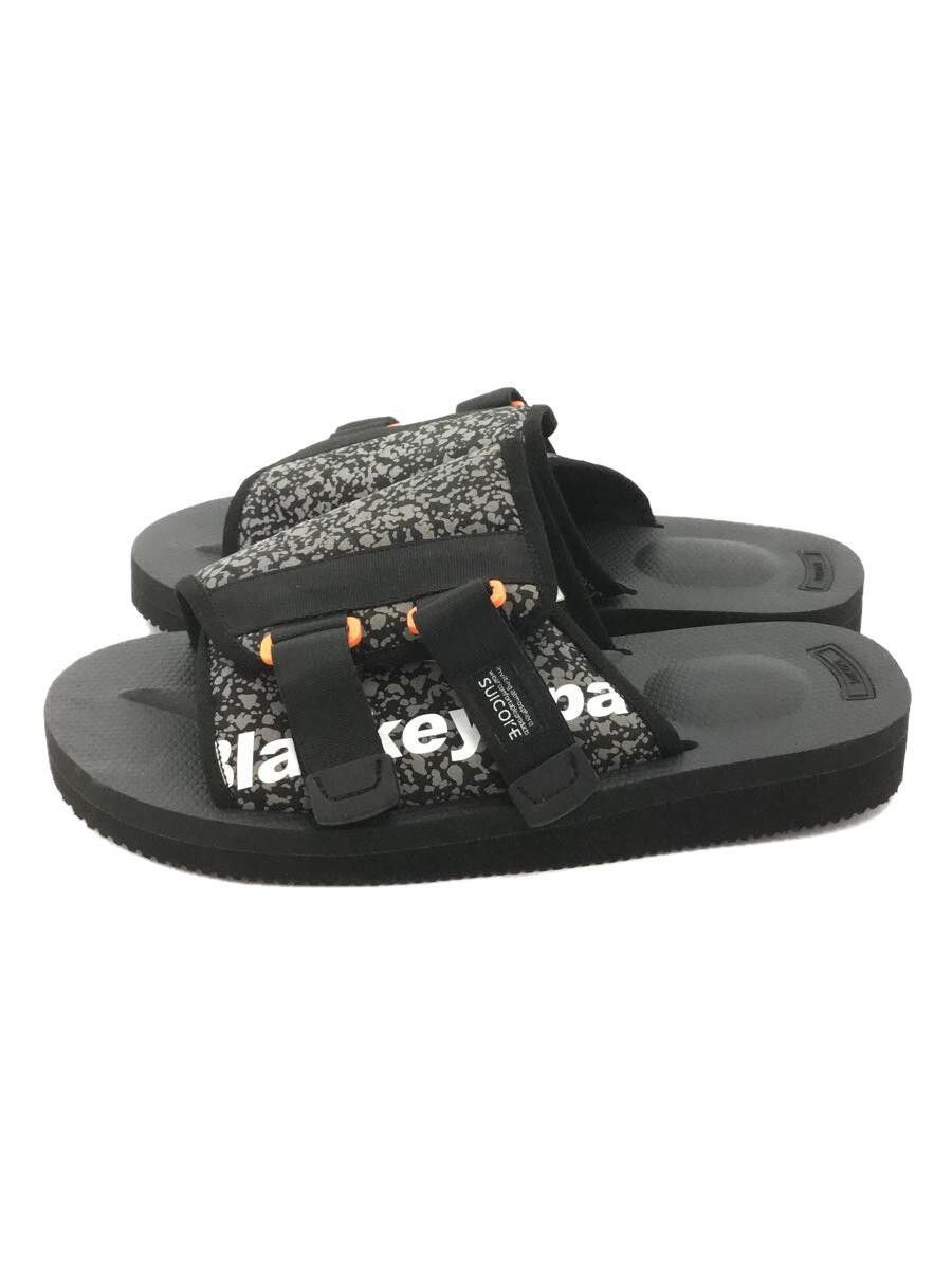 image of Black Eye Patch x Suicoke Reflector Sandals in Black, Men's (Size 11)
