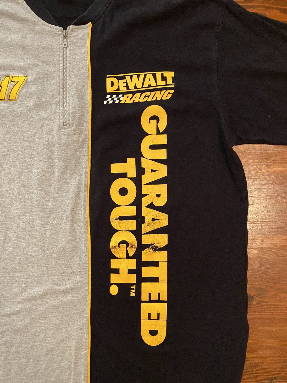 Chase Authentics Vintage 90’s Matt Kenseth DeWalt Nascar 1/4 Zip Tee Size US XL / EU 56 / 4 - 2 Thumbnail