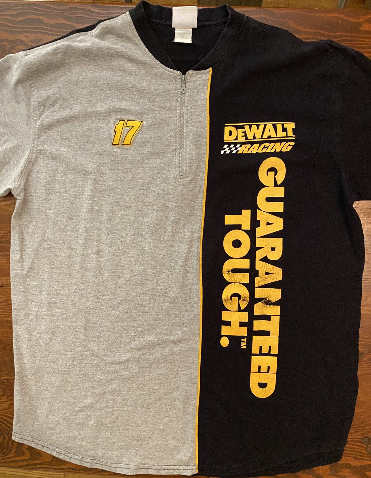 Chase Authentics Vintage 90’s Matt Kenseth DeWalt Nascar 1/4 Zip Tee Size US XL / EU 56 / 4 - 1 Thumbnail