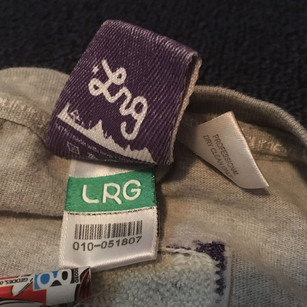 LRG Vintage LRG Lifted Research Group Learning Curve Logo TShirt Size US XXL / EU 58 / 5 - 5 Thumbnail