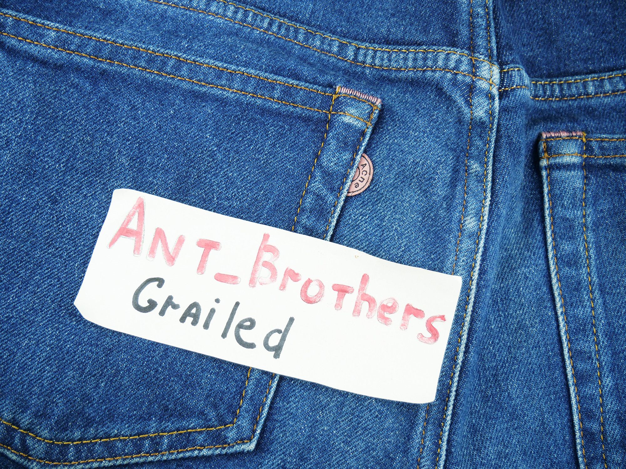 Acne Studios Acne Studios north dark blue skinny jeans Size US 32 / EU 48 - 10 Thumbnail