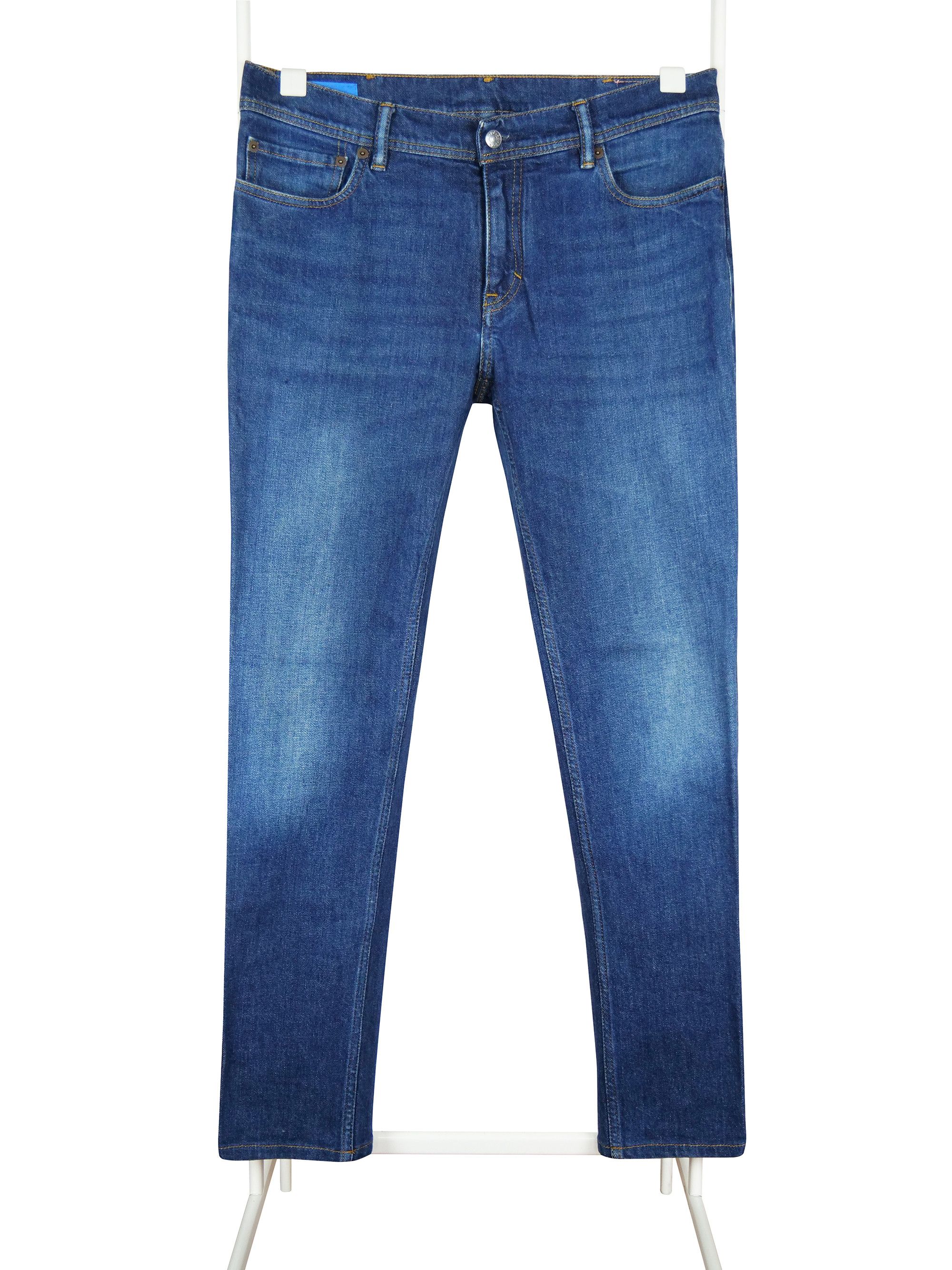 Acne Studios Acne Studios north dark blue skinny jeans Size US 32 / EU 48 - 2 Thumbnail