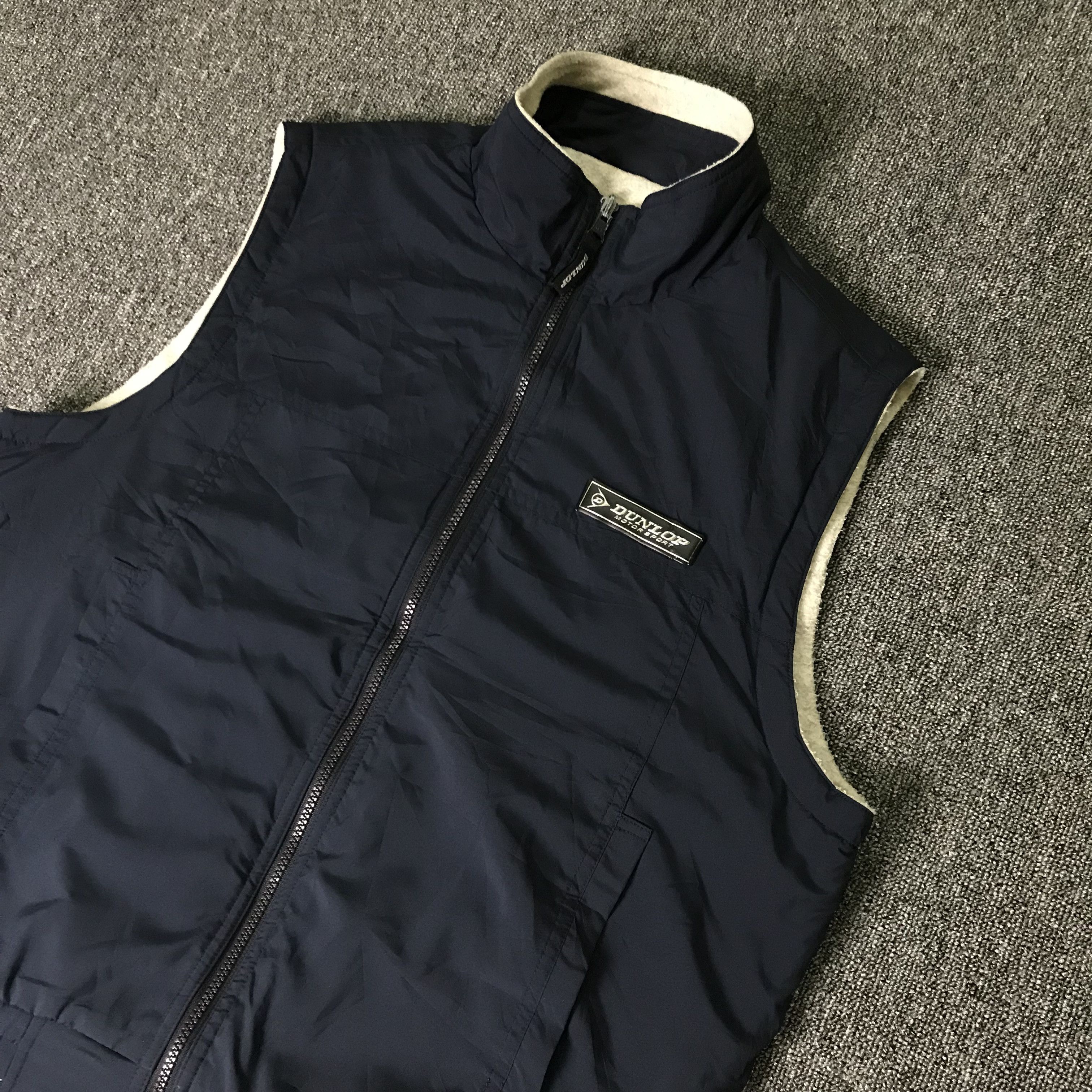 Dunlop Reversible bikers Dunlop vest Size US L / EU 52-54 / 3 - 6 Thumbnail