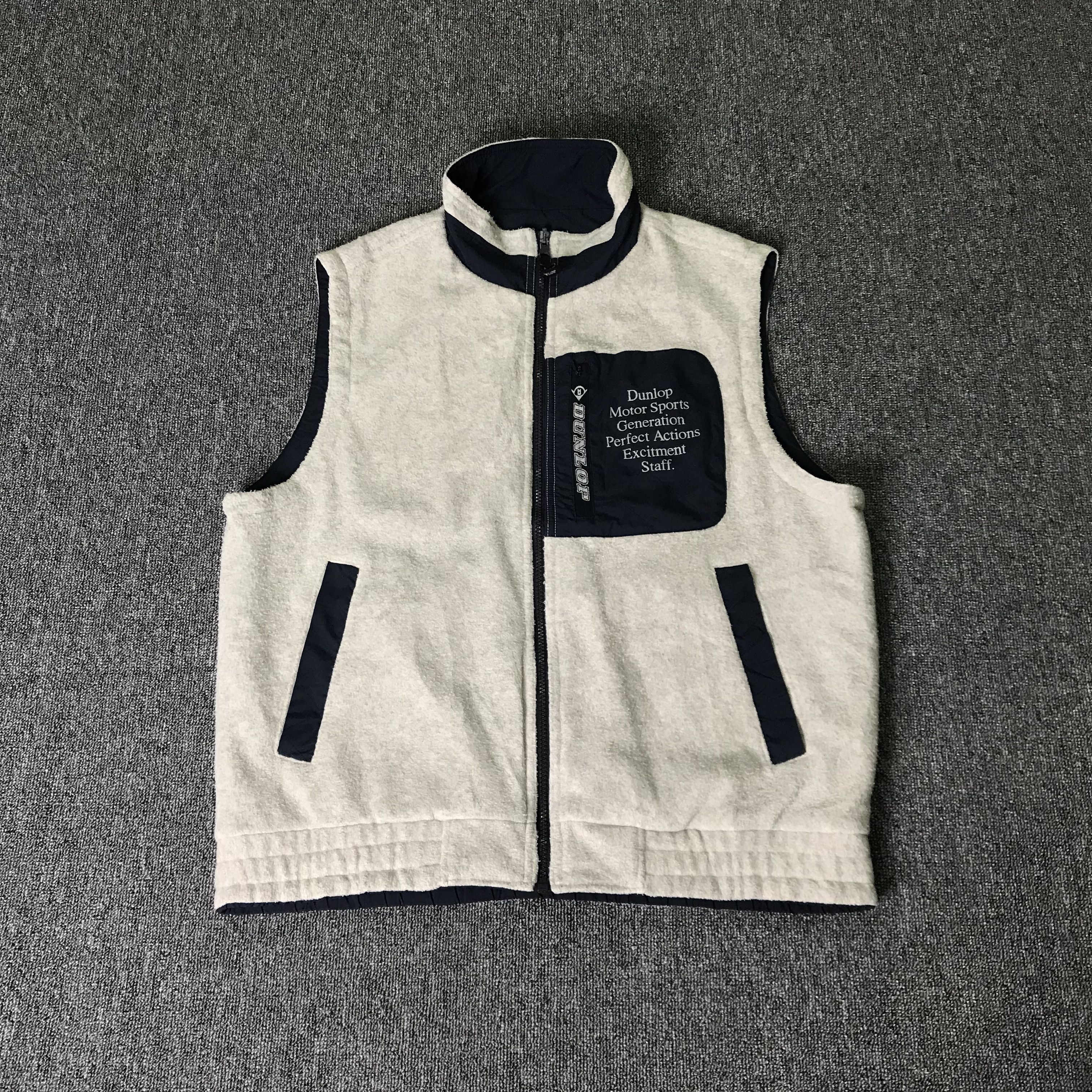 Dunlop Reversible bikers Dunlop vest Size US L / EU 52-54 / 3 - 1 Thumbnail