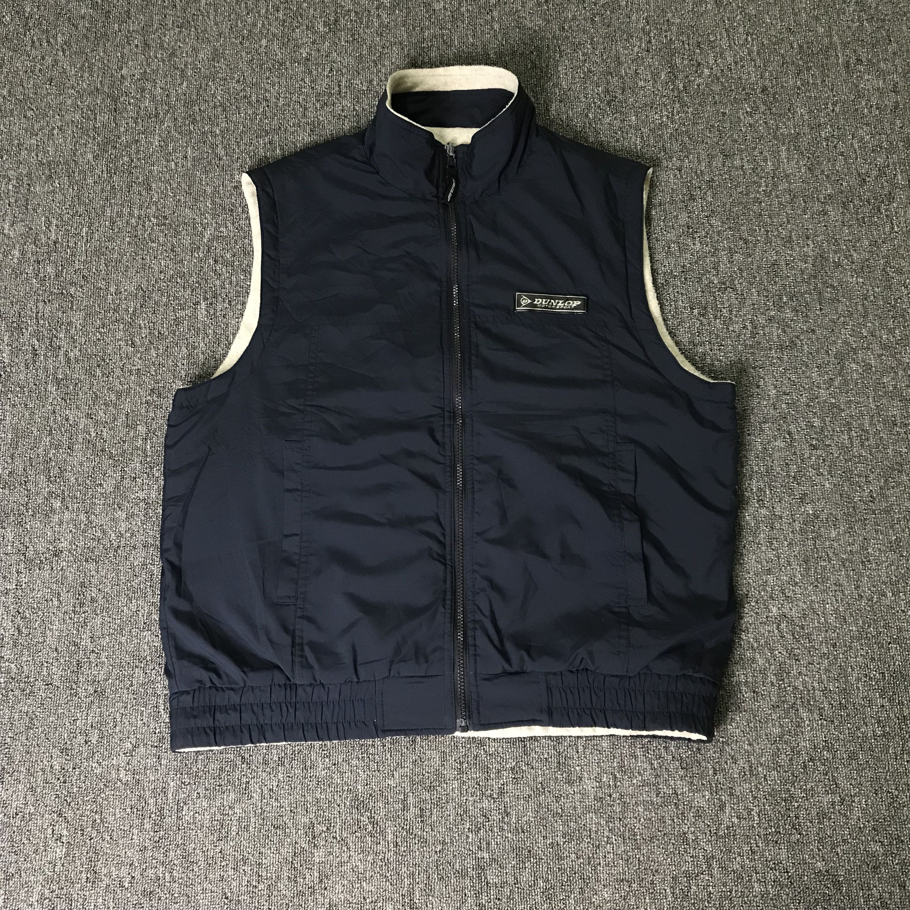 Dunlop Reversible bikers Dunlop vest Size US L / EU 52-54 / 3 - 5 Thumbnail