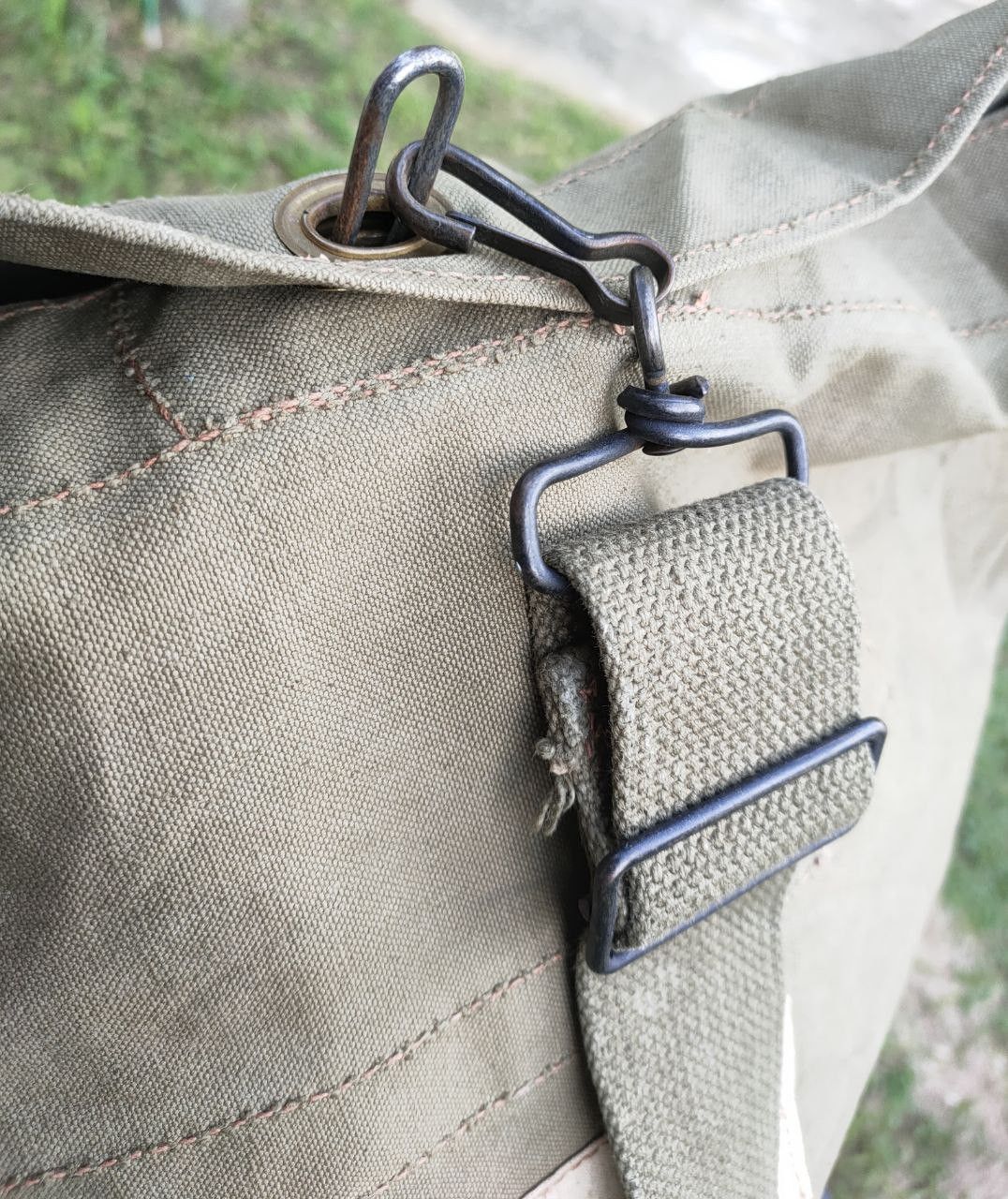 Vintage Vintage Army Kit Bag Size ONE SIZE - 6 Thumbnail