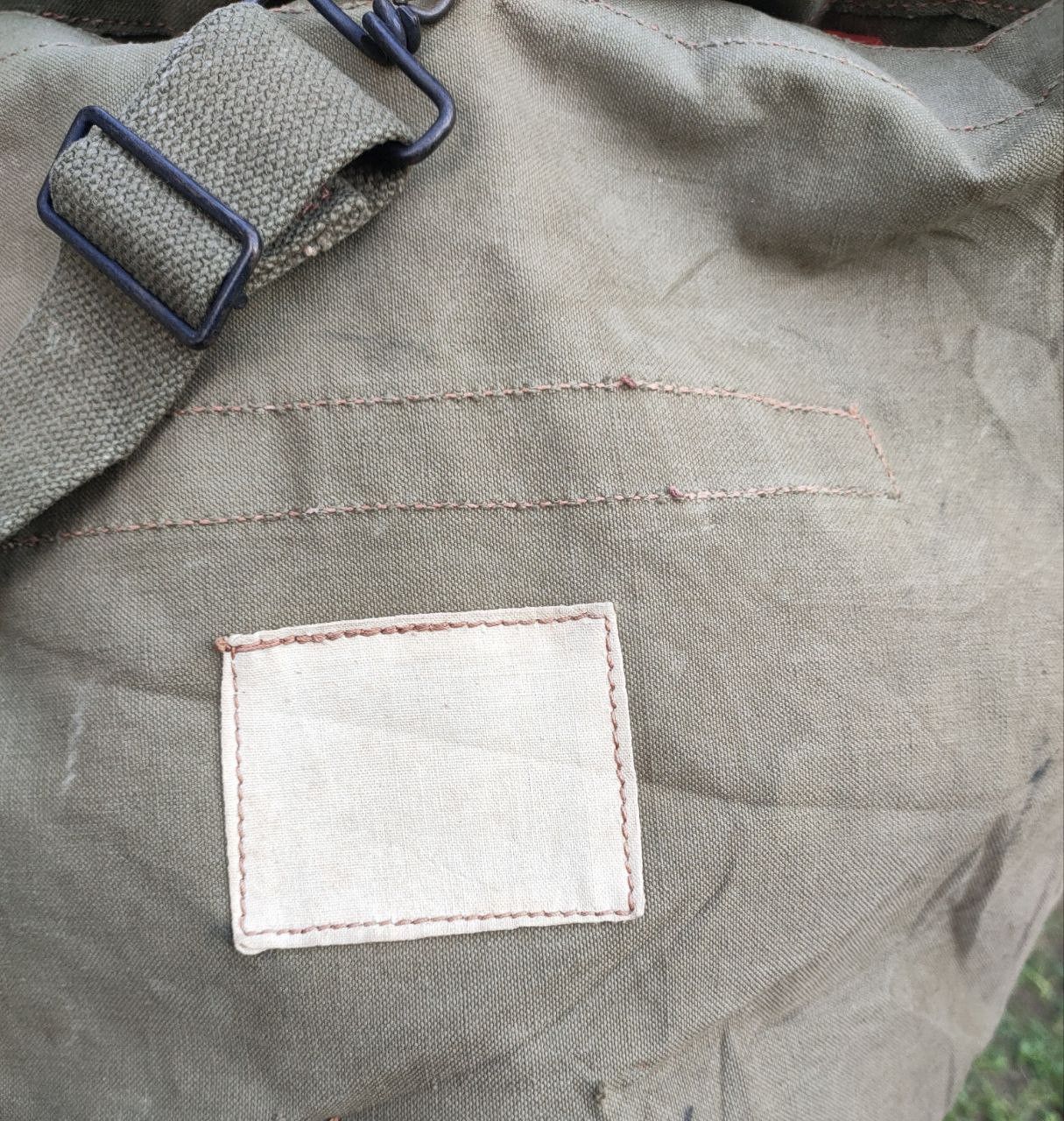Vintage Vintage Army Kit Bag Size ONE SIZE - 7 Thumbnail