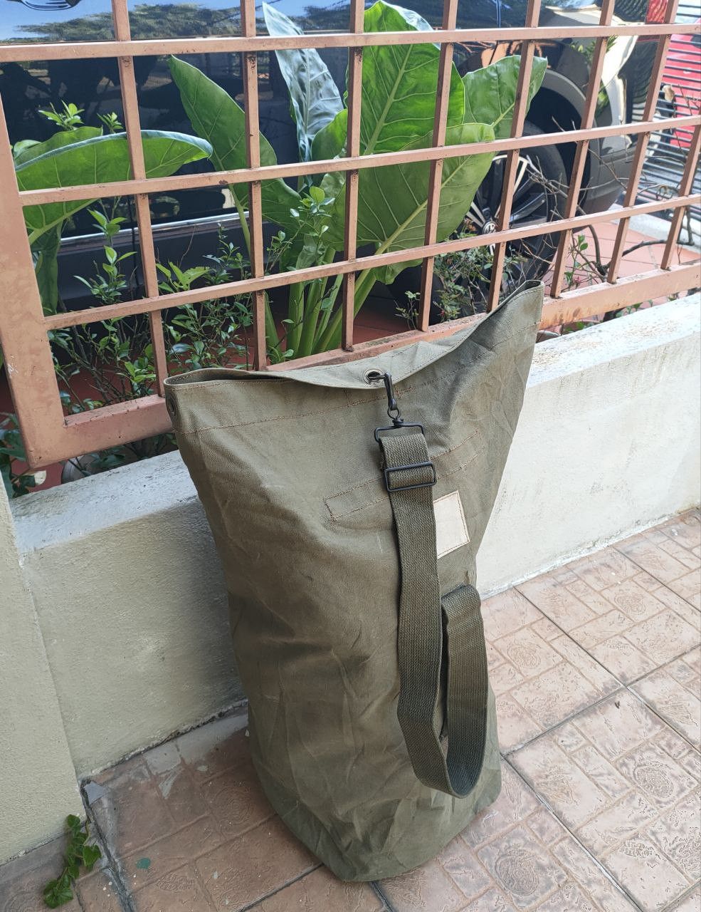 Vintage Vintage Army Kit Bag Size ONE SIZE - 1 Thumbnail