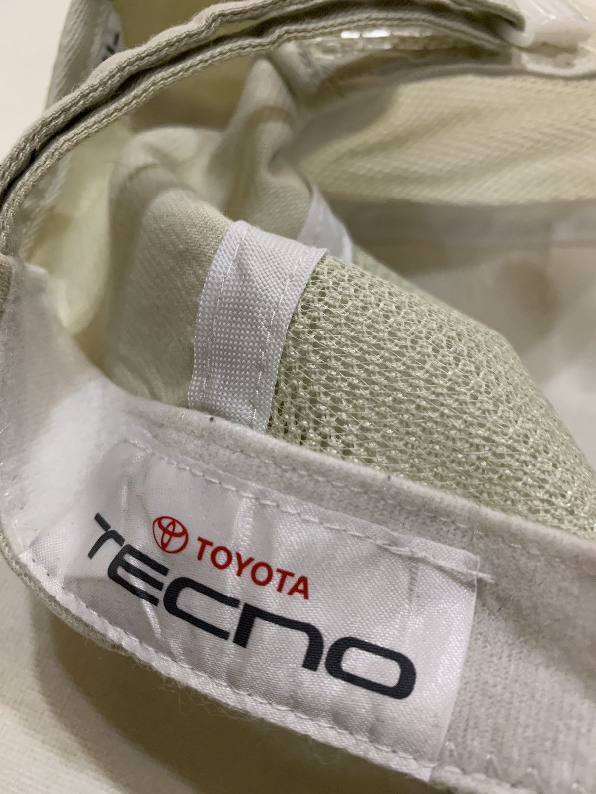 Japanese Brand VINTAGE 1970s TOYOTA TOYOPET TECNO HALF TRUCKER CAP HAT Size ONE SIZE - 7 Thumbnail