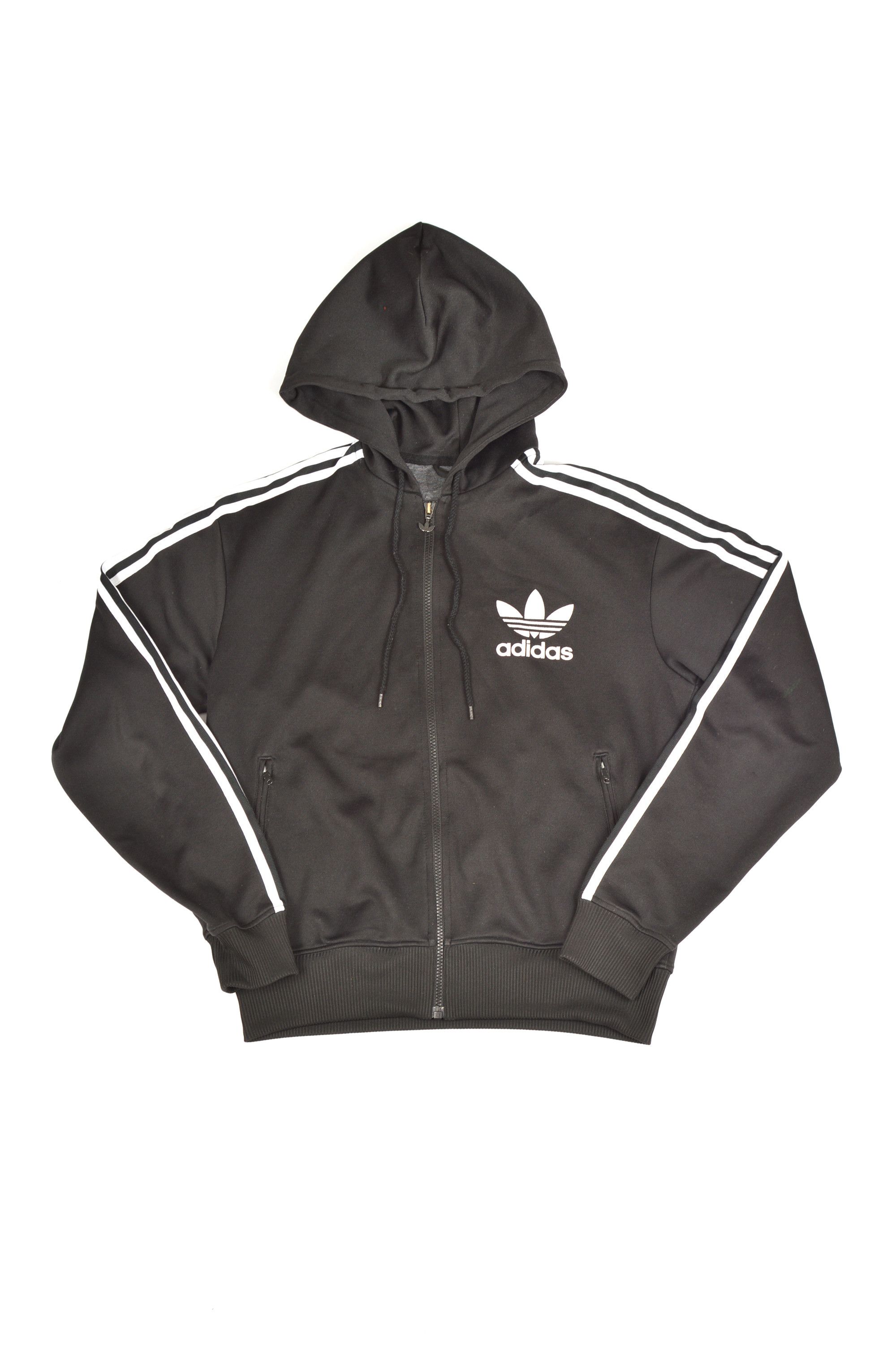 Adidas Vintage Trefoil Firebird Black Track Top Jacket