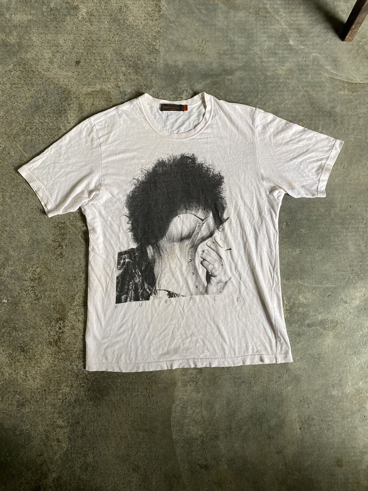 Undercover SS07 Purple illusion tee Size US M / EU 48-50 / 2 - 2 Thumbnail