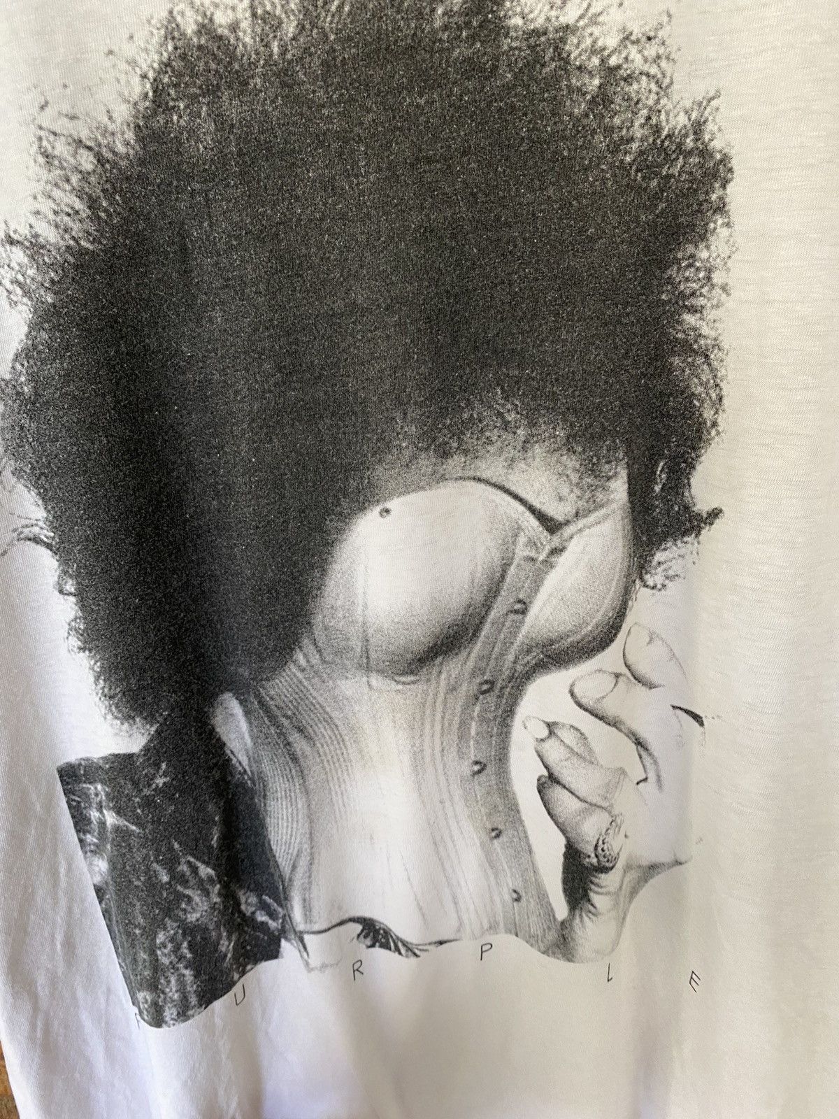 Undercover SS07 Purple illusion tee Size US M / EU 48-50 / 2 - 5 Thumbnail