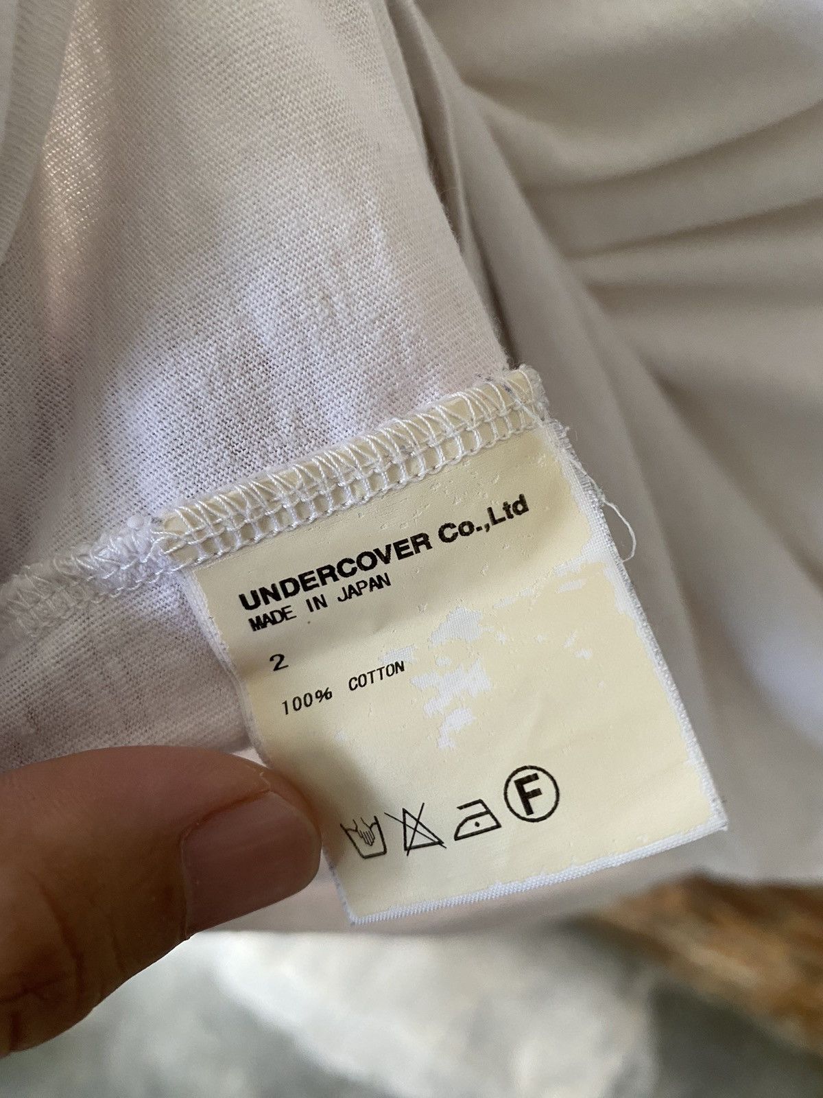 Undercover SS07 Purple illusion tee Size US M / EU 48-50 / 2 - 8 Thumbnail