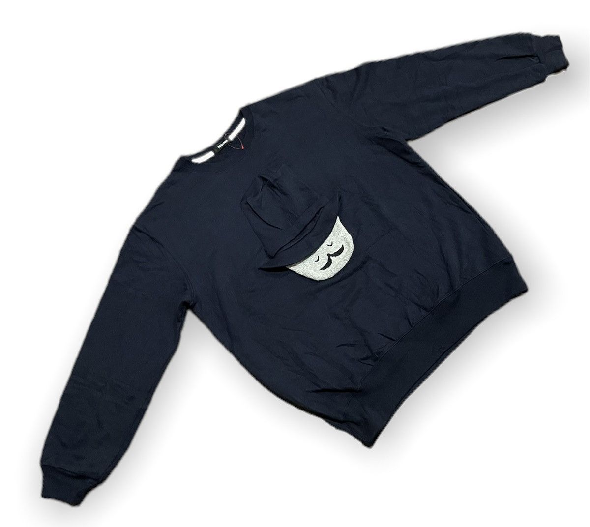 Other Issey Miyake Ne-net Rare Witch Moustache Front Logo Sweater Size US L / EU 52-54 / 3 - 3 Thumbnail