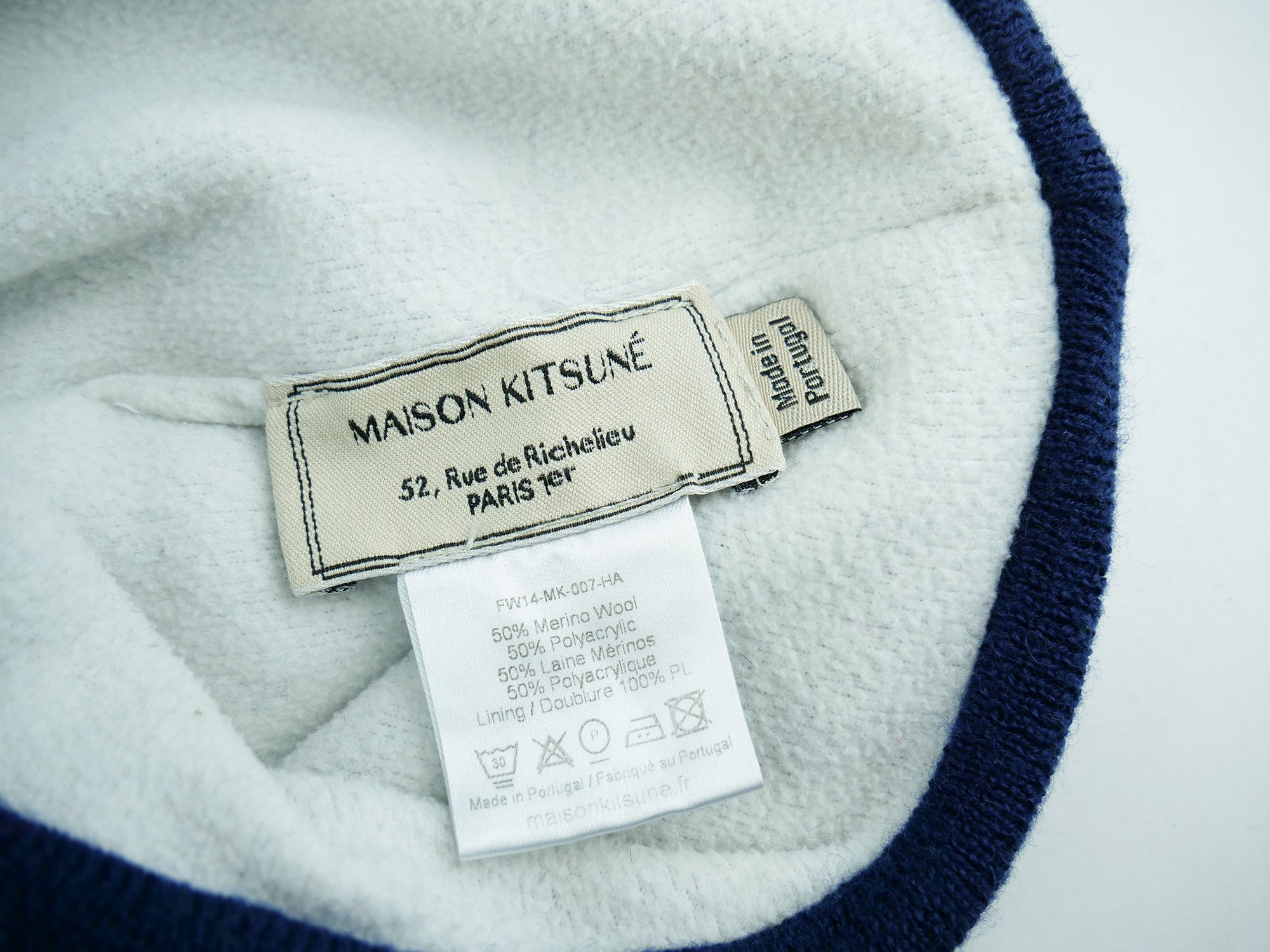 Maison Kitsune Maison Kitsune hat Size ONE SIZE - 5 Thumbnail