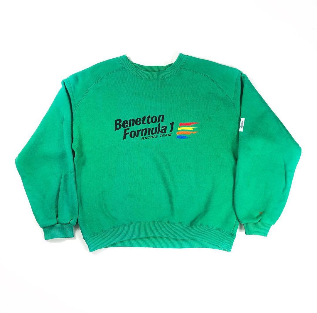 Benetton formula x racing sweaters