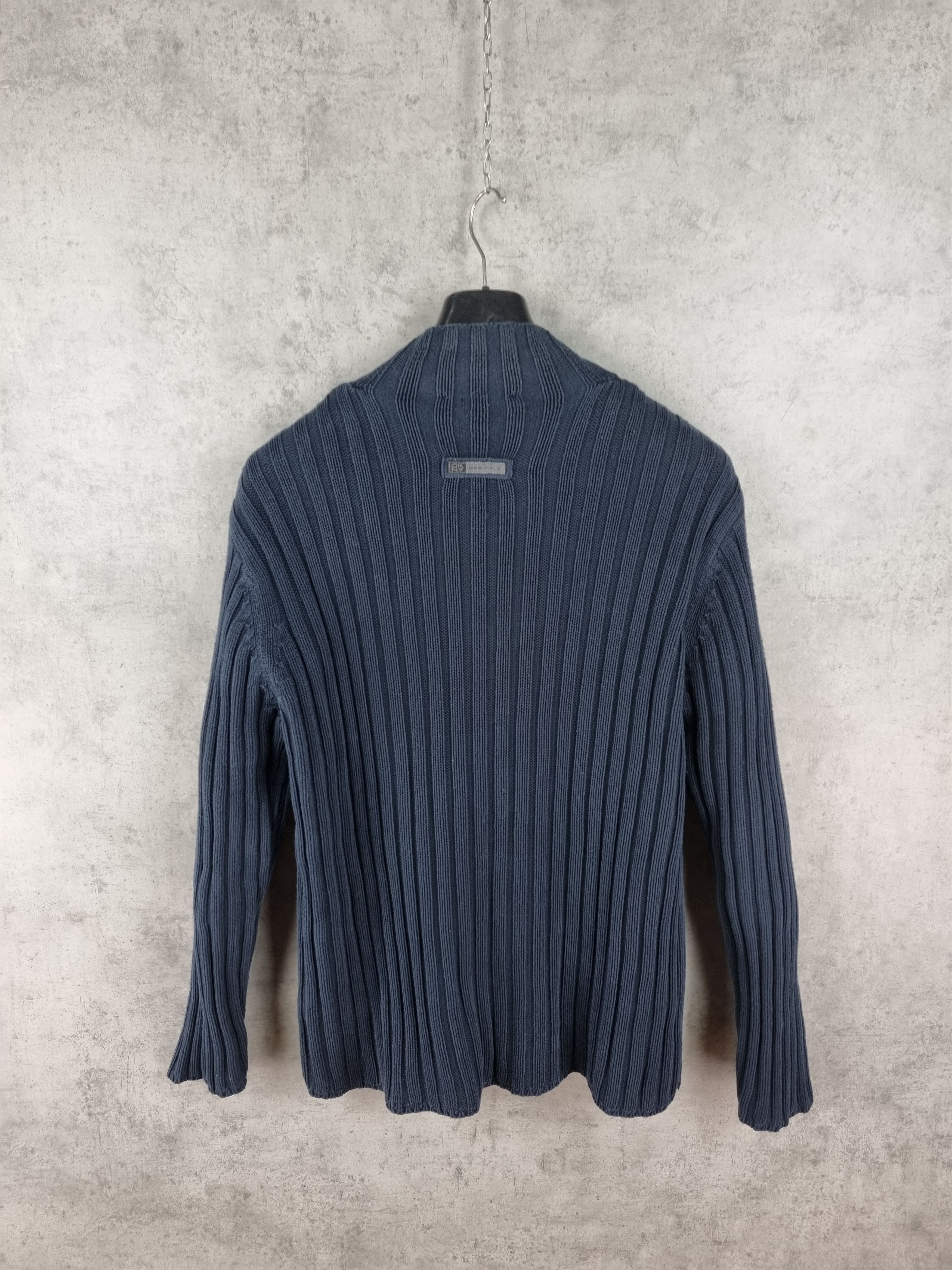 DKNY 90s Rare DKNY Oversized Sweater Rick Owens Style Size US L / EU 52-54 / 3 - 3 Thumbnail
