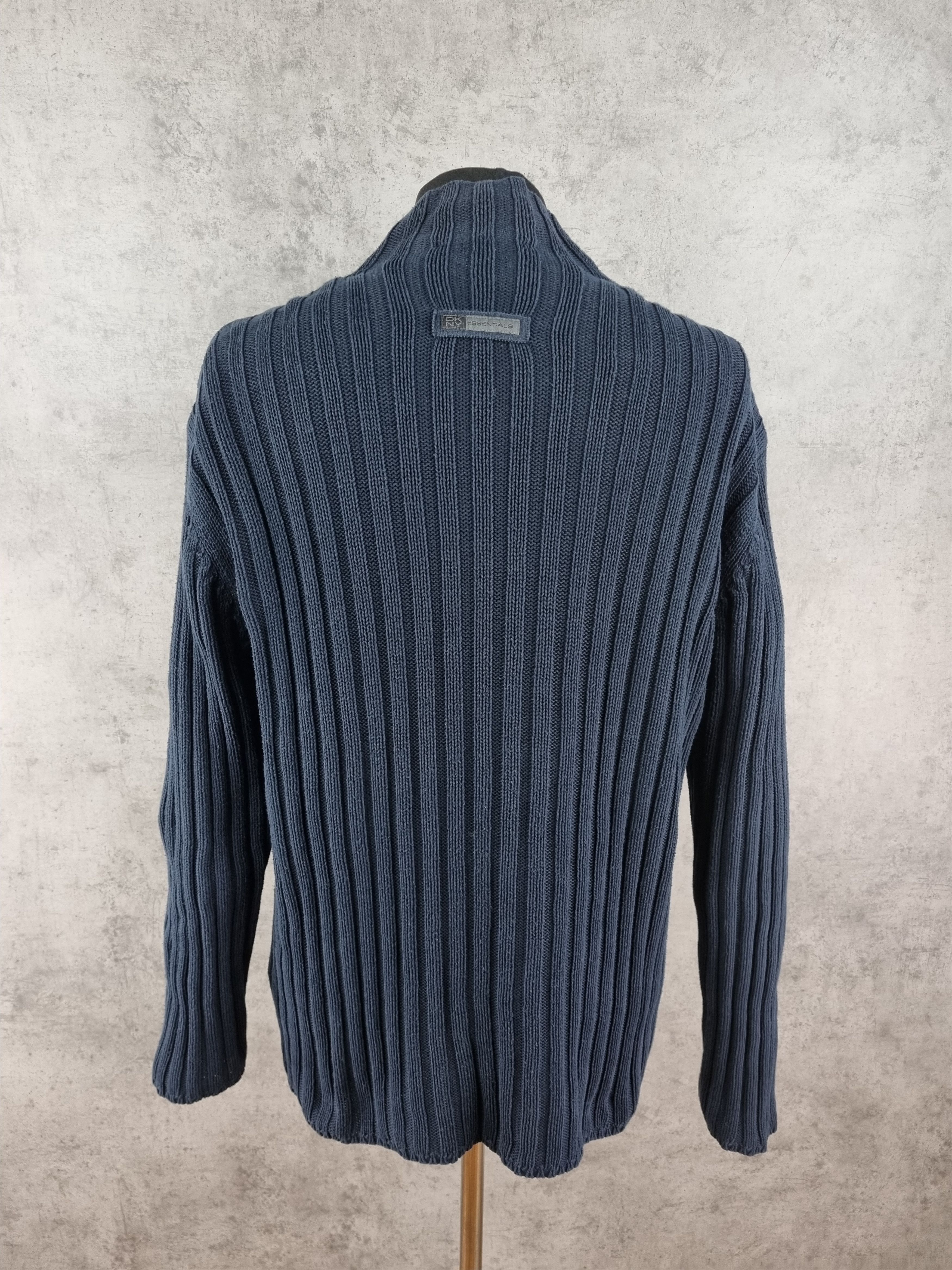 DKNY 90s Rare DKNY Oversized Sweater Rick Owens Style Size US L / EU 52-54 / 3 - 7 Thumbnail