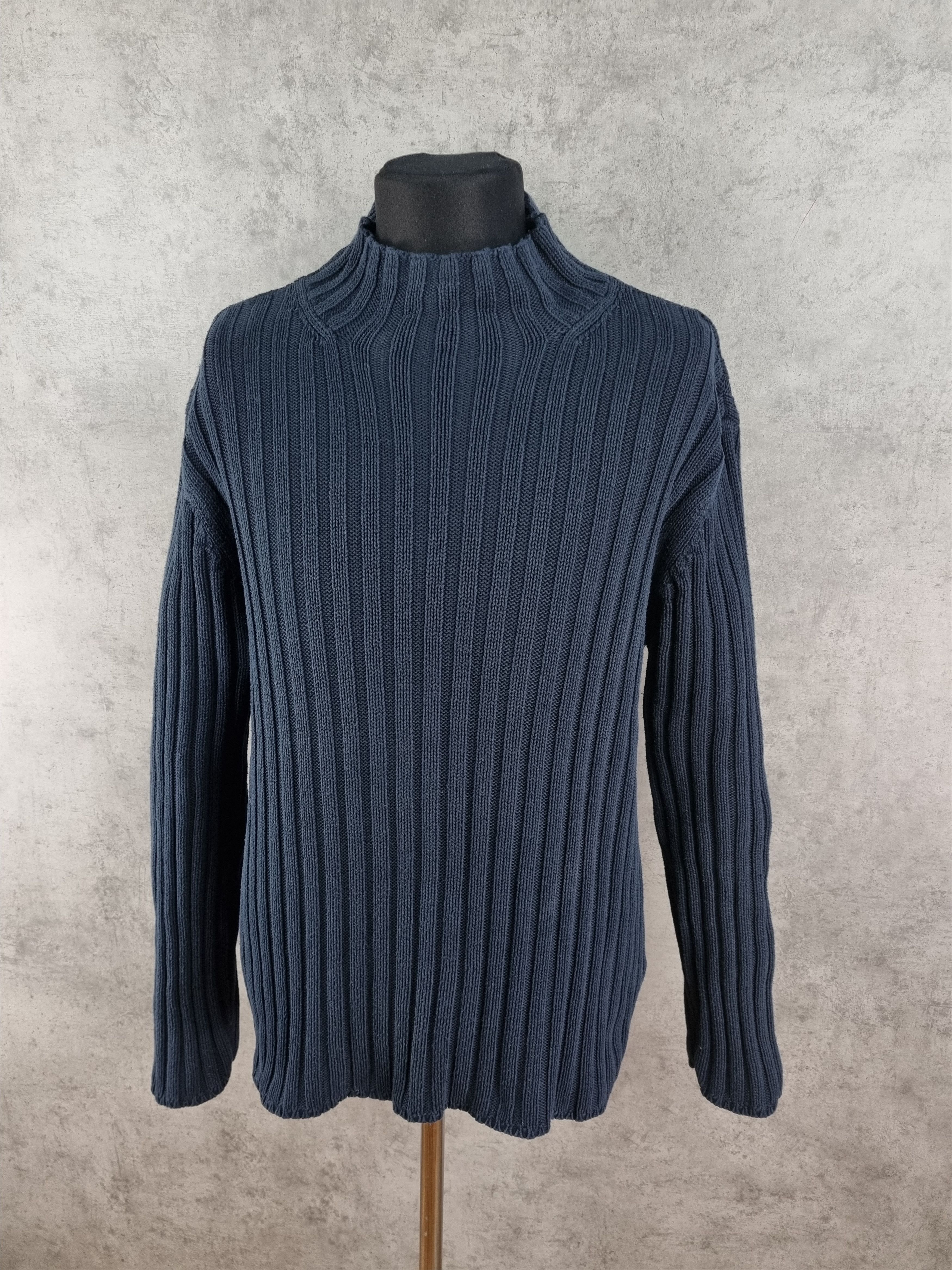 DKNY 90s Rare DKNY Oversized Sweater Rick Owens Style Size US L / EU 52-54 / 3 - 5 Thumbnail
