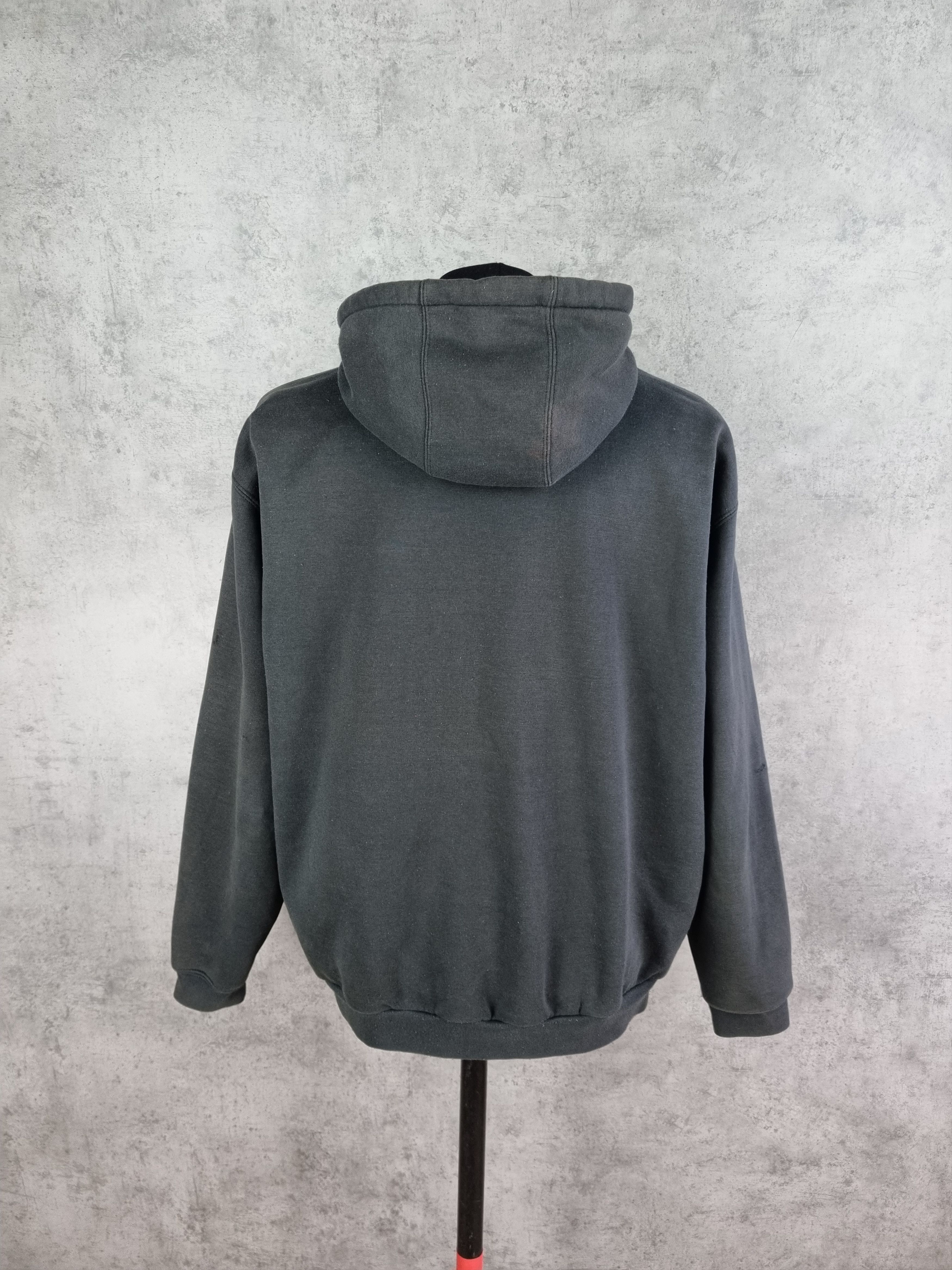 Carhartt × Vintage 90s Thrashed Vintage Carhartt Heavy Zip Up Faded Hoodie Size US XL / EU 56 / 4 - 5 Thumbnail