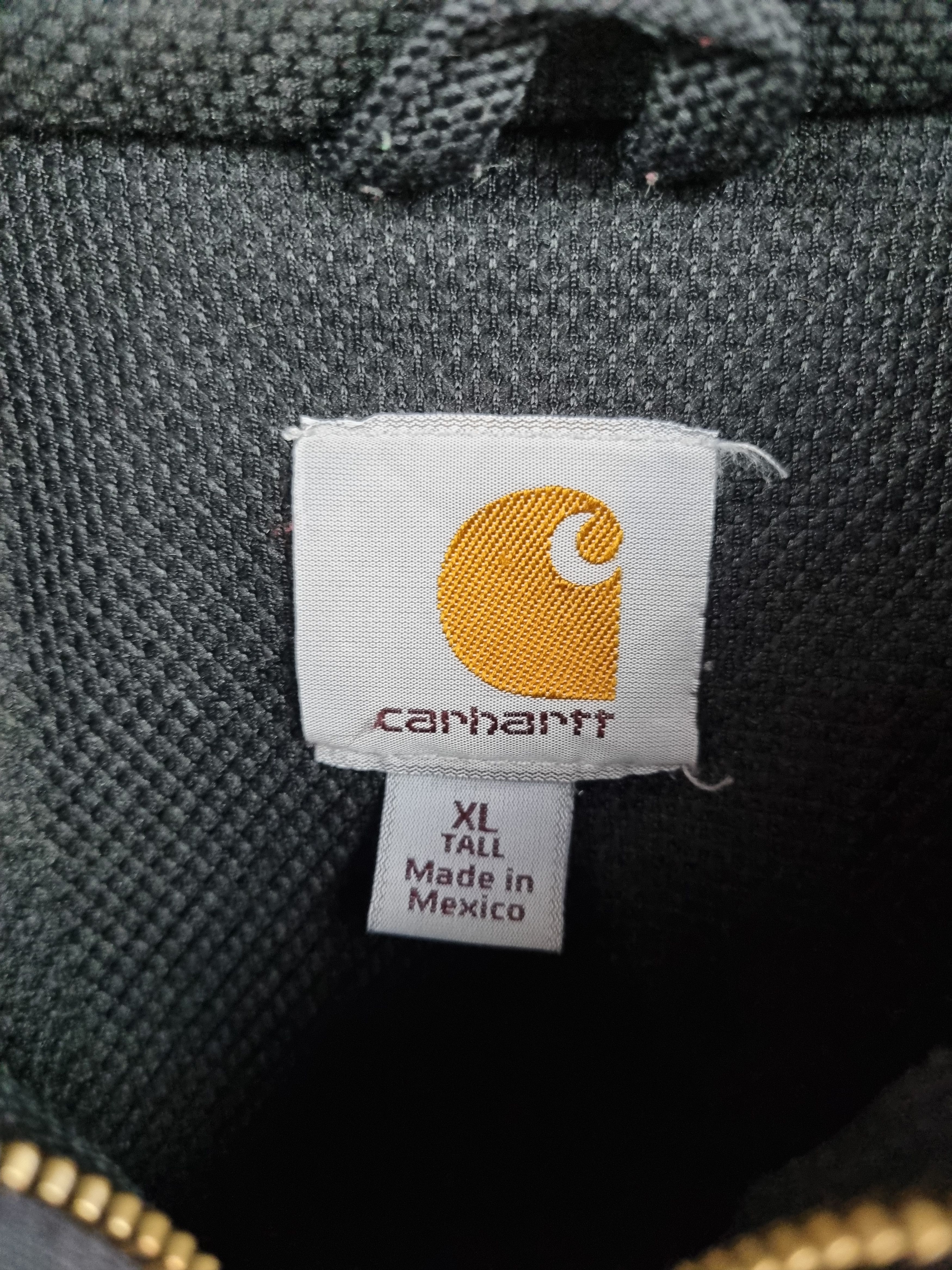 Carhartt × Vintage 90s Thrashed Vintage Carhartt Heavy Zip Up Faded Hoodie Size US XL / EU 56 / 4 - 8 Thumbnail