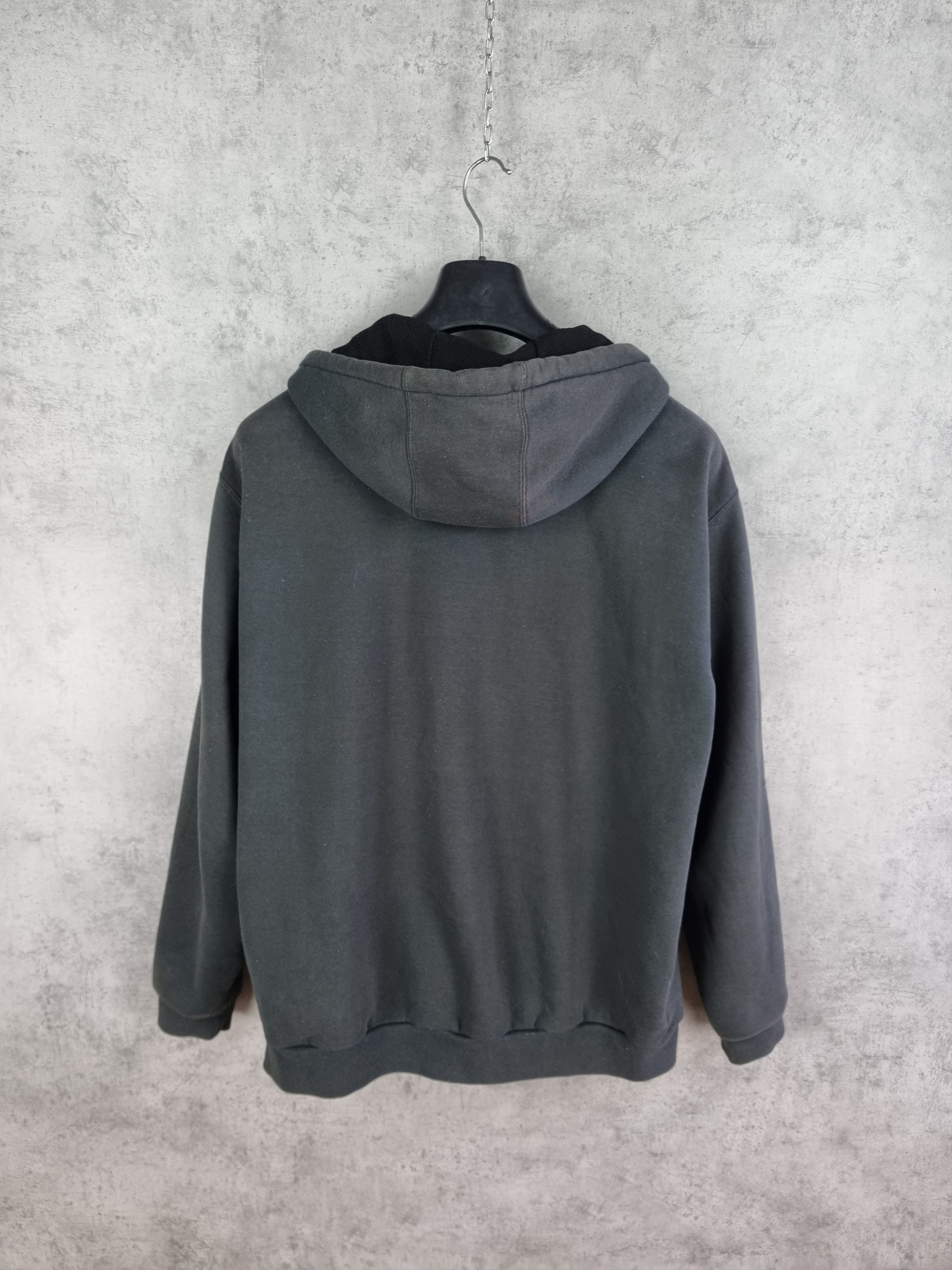Carhartt × Vintage 90s Thrashed Vintage Carhartt Heavy Zip Up Faded Hoodie Size US XL / EU 56 / 4 - 3 Thumbnail