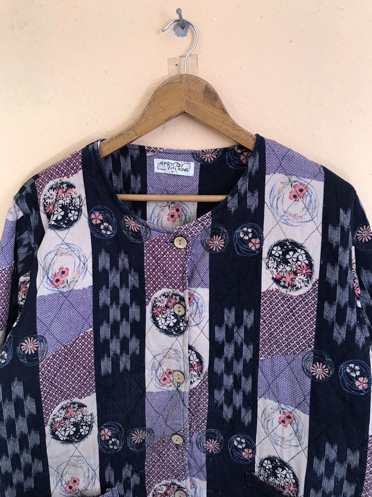 Beauty Beast × Japanese Brand CARDIGAN JACKET LIKE PATCHWORK Size US M / EU 48-50 / 2 - 5 Thumbnail