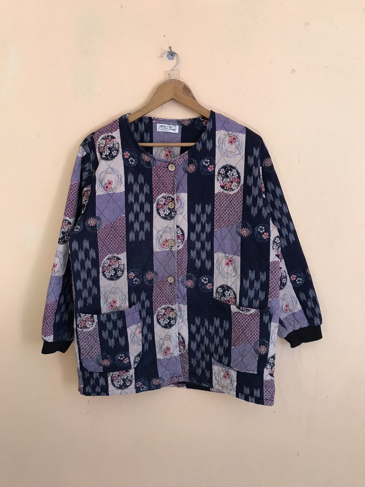 Beauty Beast × Japanese Brand CARDIGAN JACKET LIKE PATCHWORK Size US M / EU 48-50 / 2 - 2 Thumbnail