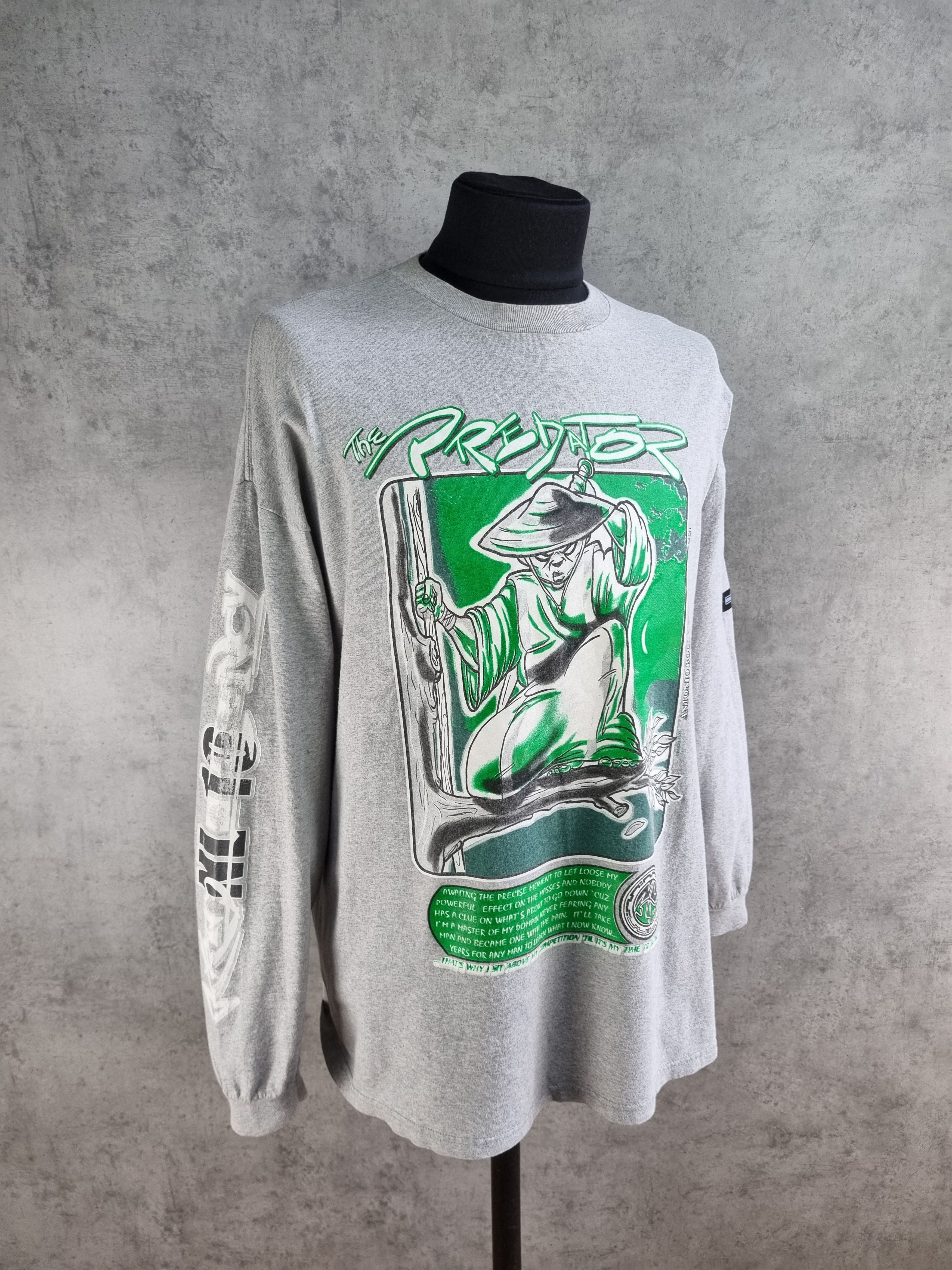 Rap Tees × Wu-Tang Clan 90s The Predator Big Print Band tee Rap Hip Hop Wutang Size US XL / EU 56 / 4 - 3 Thumbnail