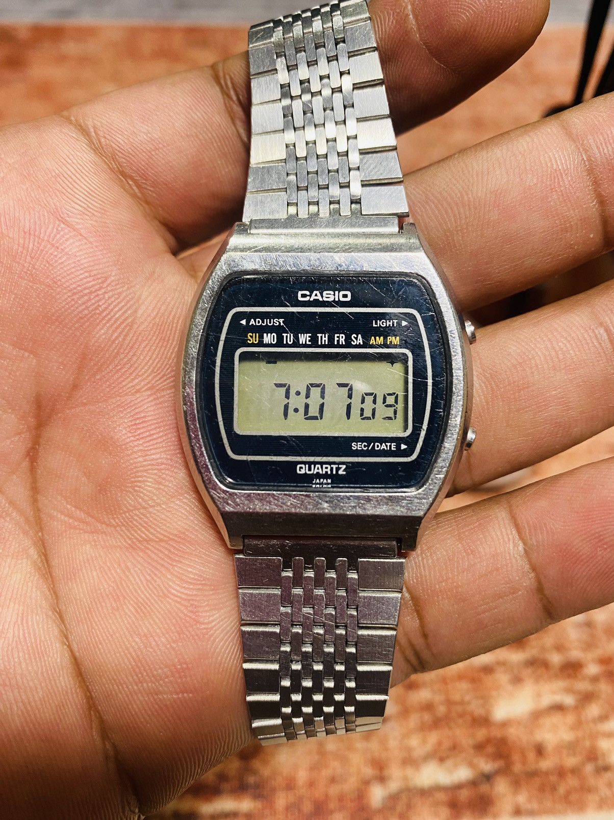 Casio × Vintage CASIO EARLY 70s 54QS-15 DIGITAL WATCH | Grailed