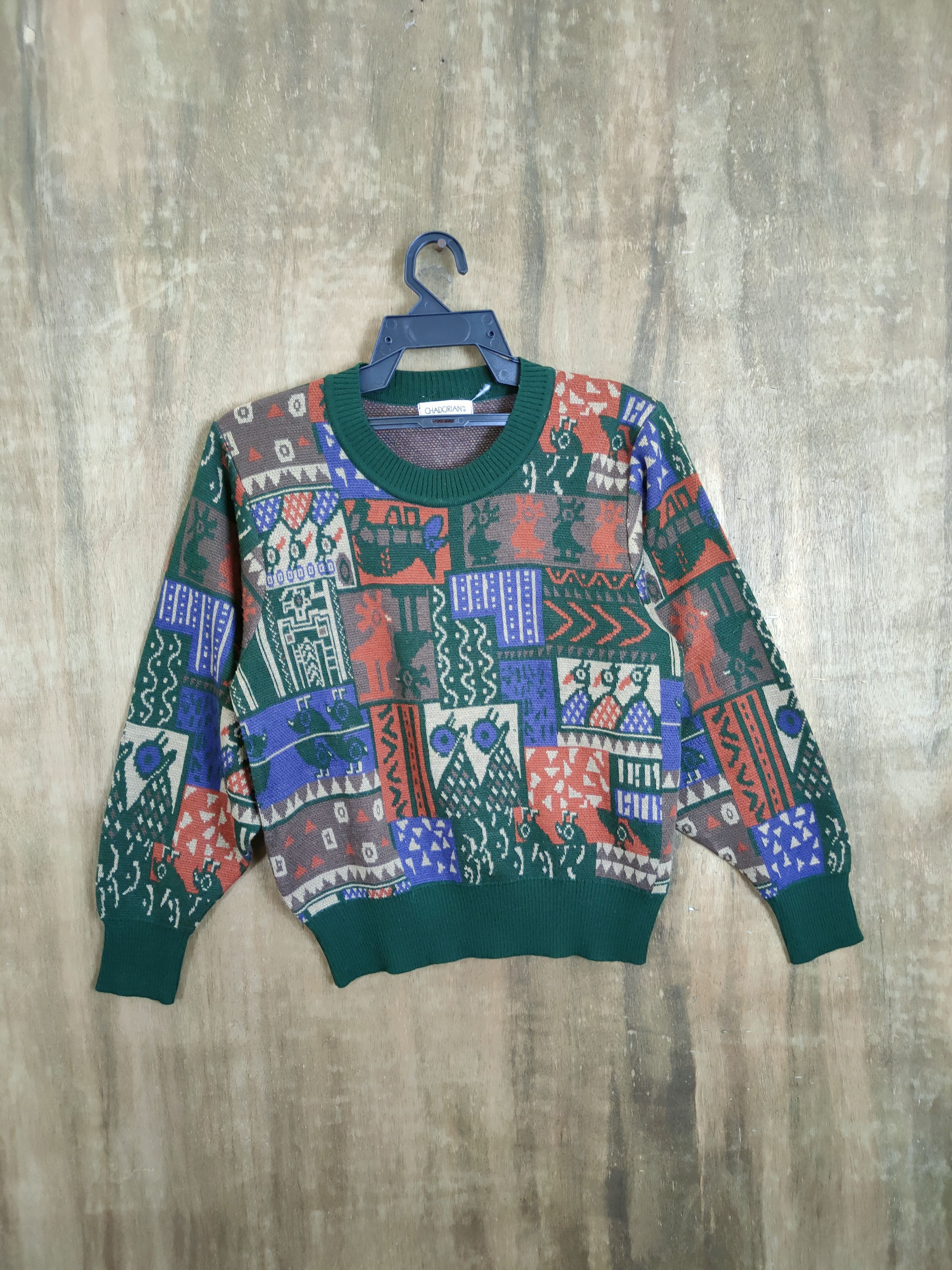 Homespun Knitwear Chadorian Art Knit Sweater 1731 Grailed