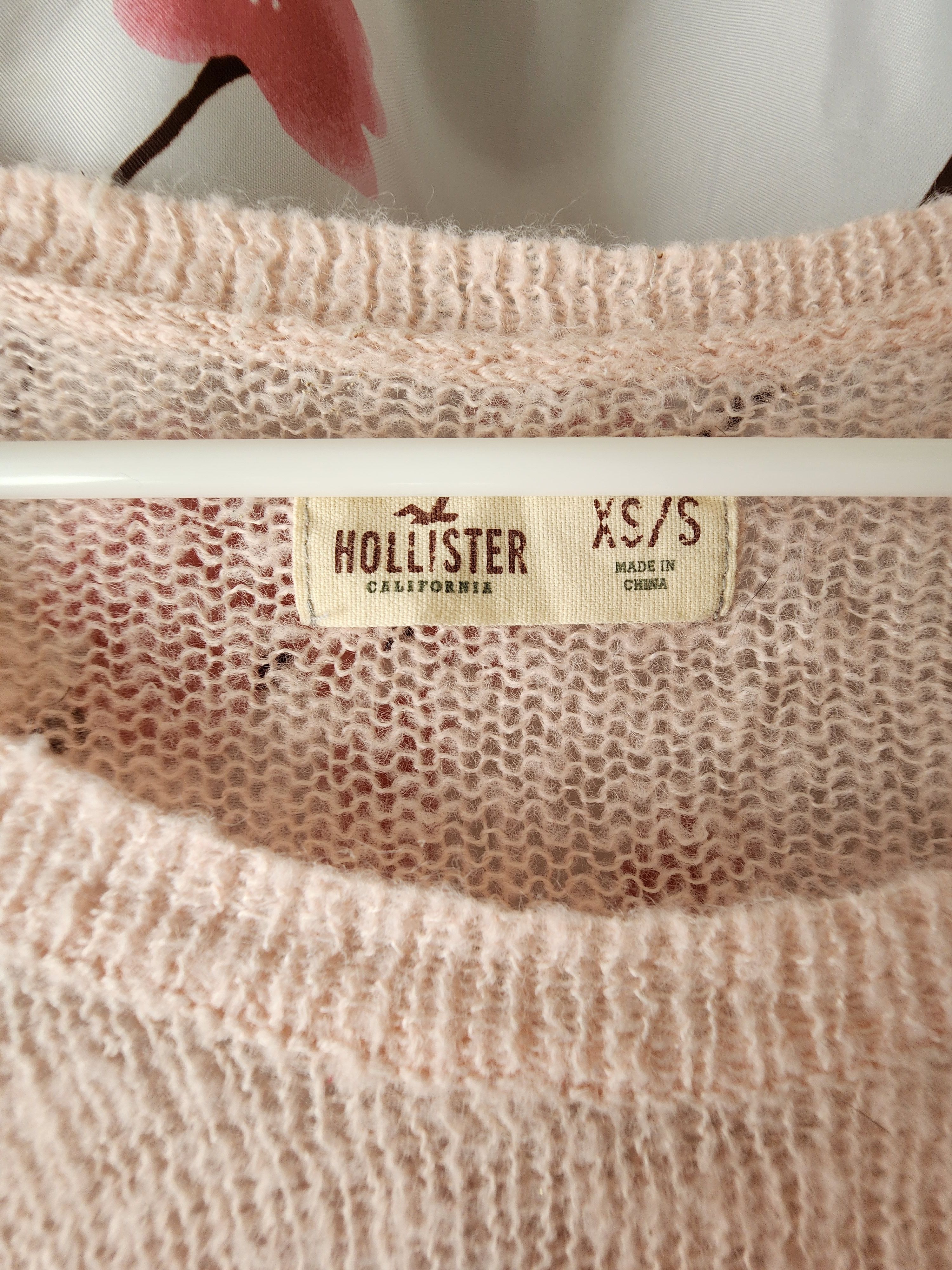 Hollister Hollister Co Pink Pullover Seahorse Starfish Sweater XS/S Size S / US 4 / IT 40 - 3 Thumbnail