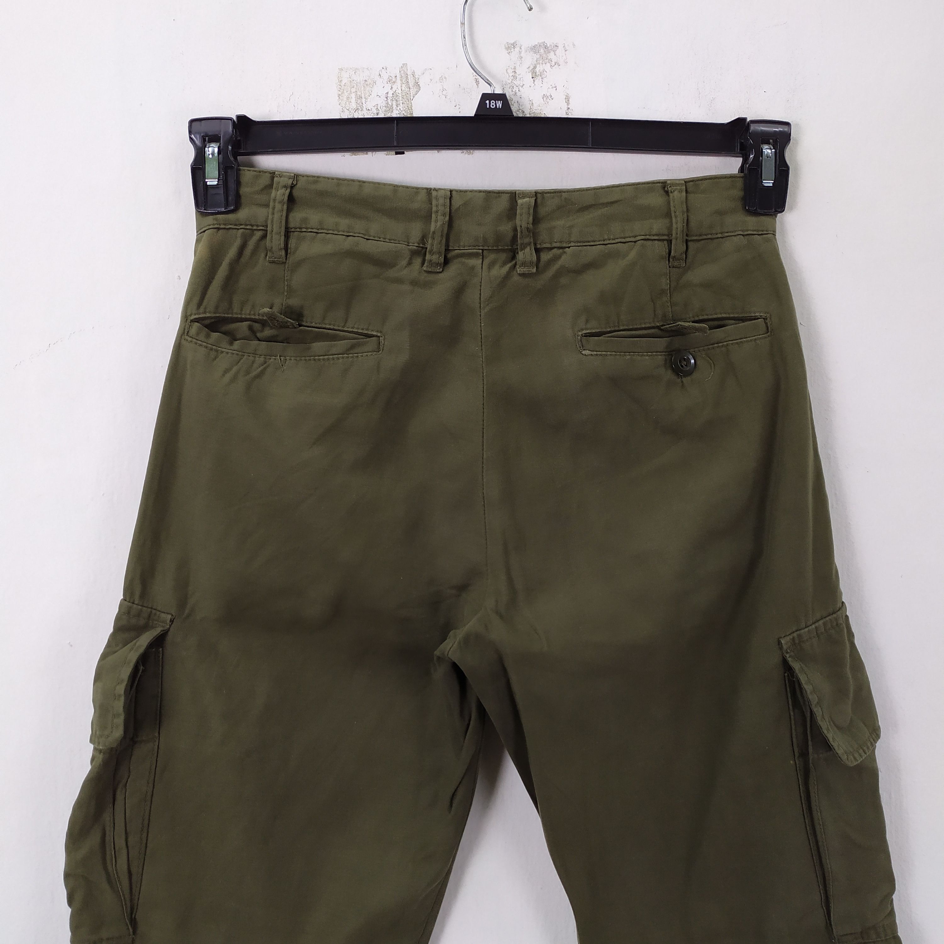 Japanese Brand RETRO! 7 POCKET CARGO PANTS/THE WORLD CARGO Size US 29 - 15 Thumbnail