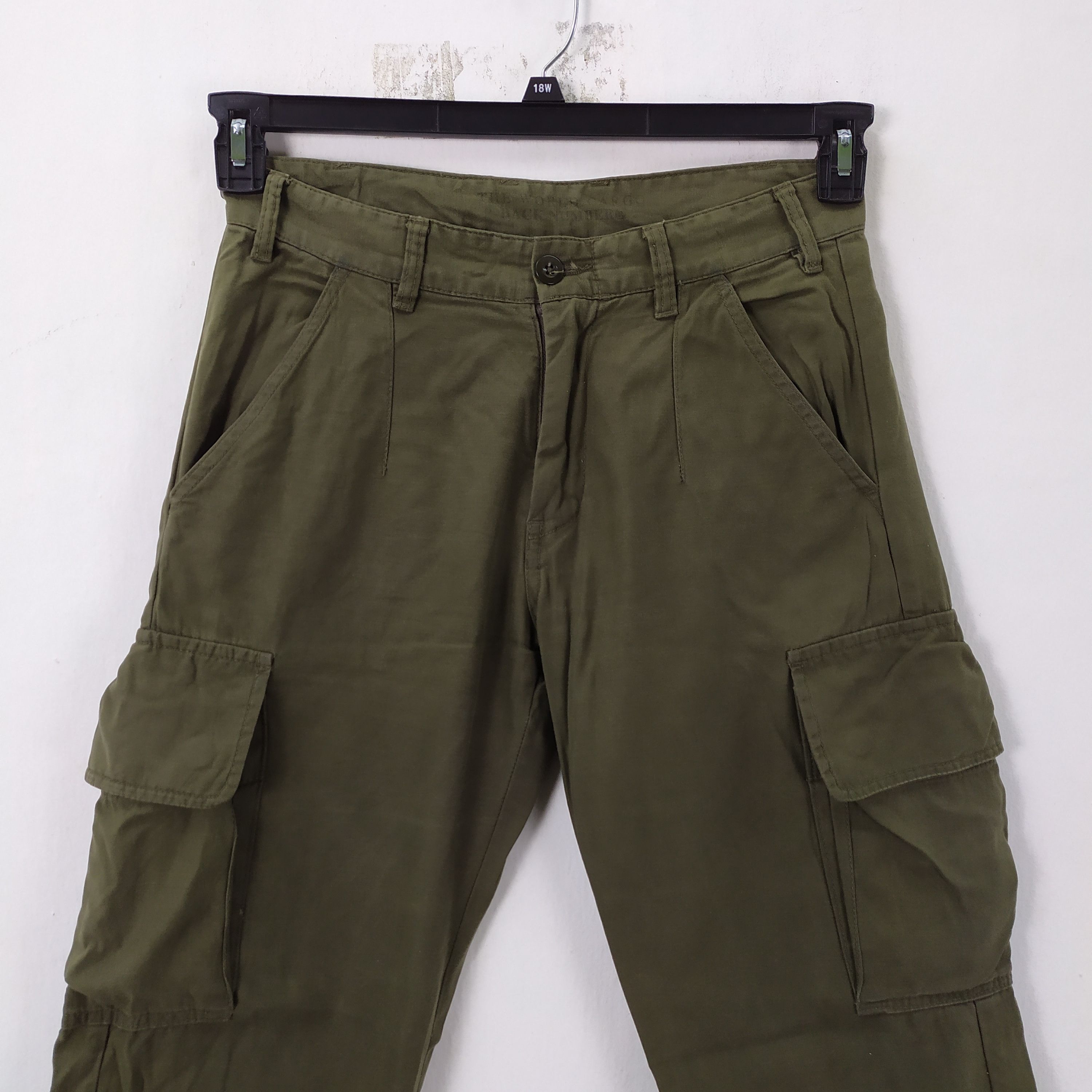 Japanese Brand RETRO! 7 POCKET CARGO PANTS/THE WORLD CARGO Size US 29 - 7 Thumbnail