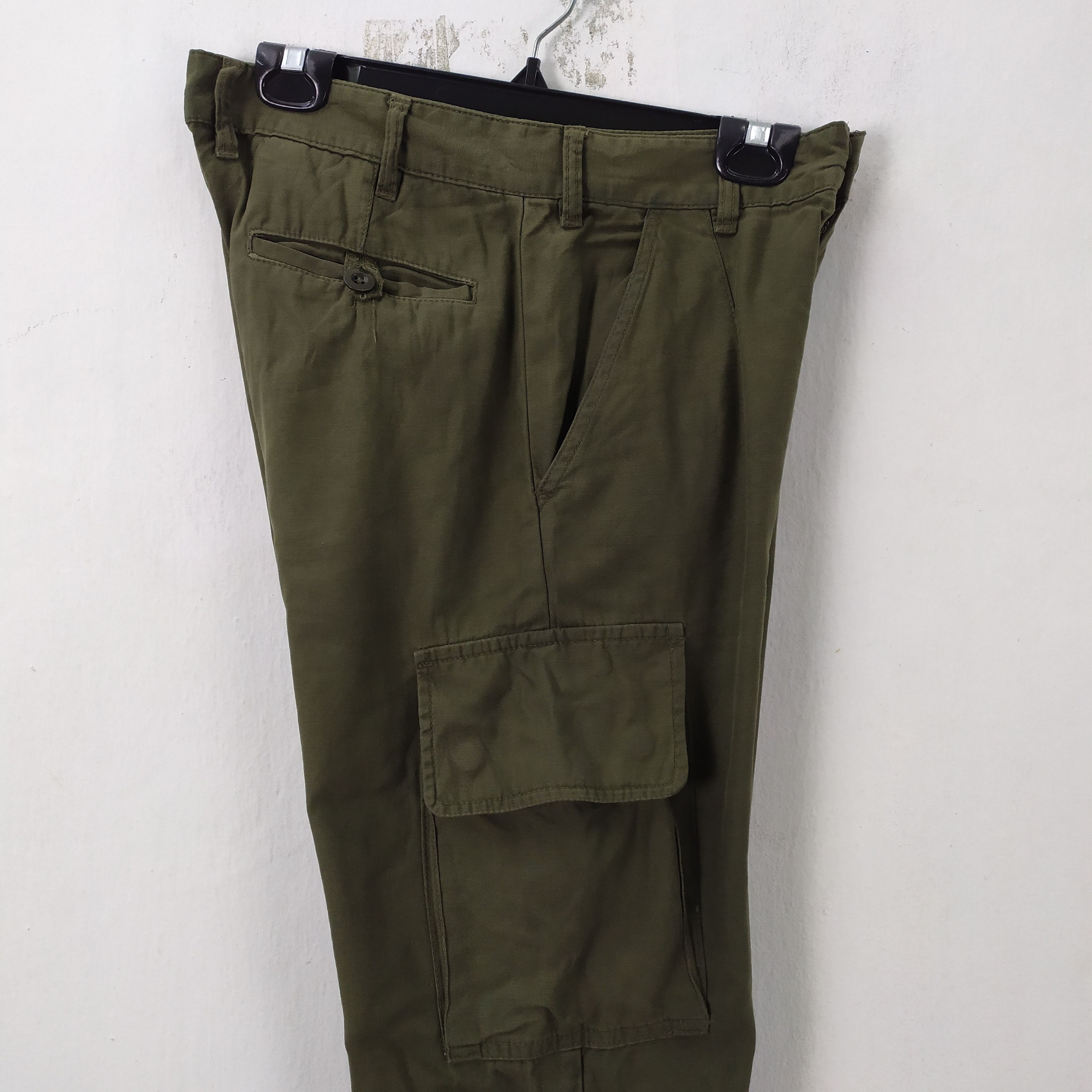 Japanese Brand RETRO! 7 POCKET CARGO PANTS/THE WORLD CARGO Size US 29 - 2 Thumbnail