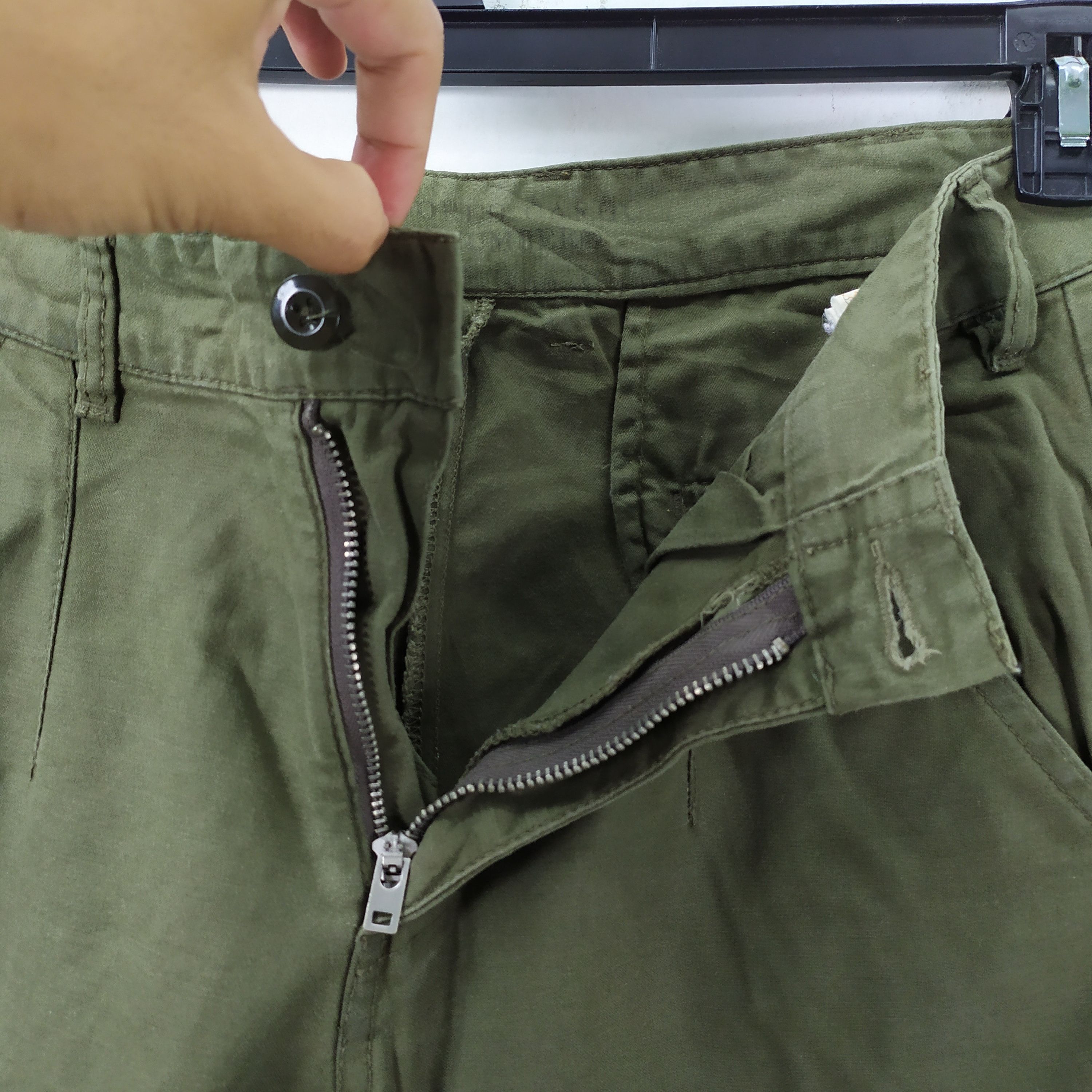 Japanese Brand RETRO! 7 POCKET CARGO PANTS/THE WORLD CARGO Size US 29 - 11 Thumbnail
