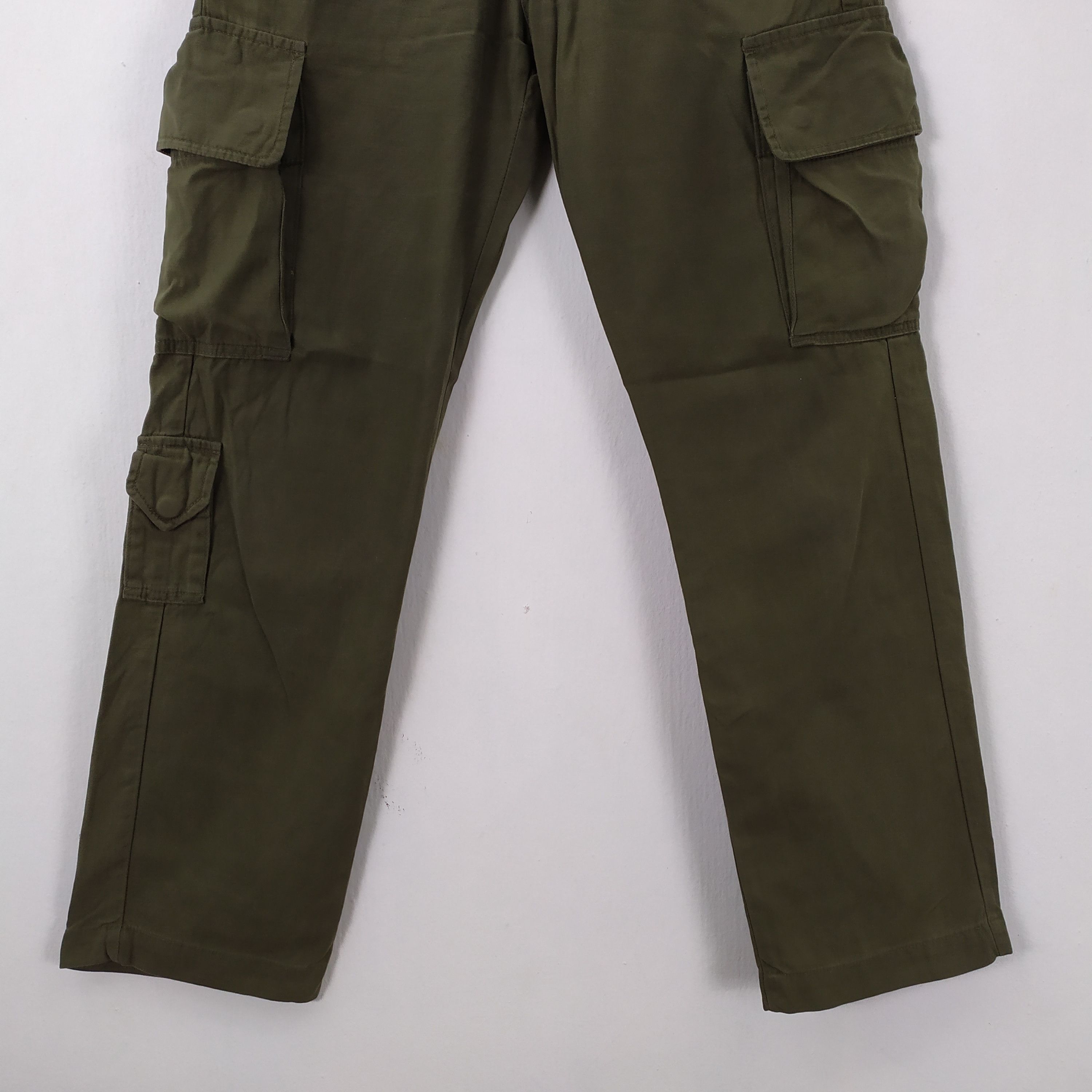 Japanese Brand RETRO! 7 POCKET CARGO PANTS/THE WORLD CARGO Size US 29 - 8 Thumbnail