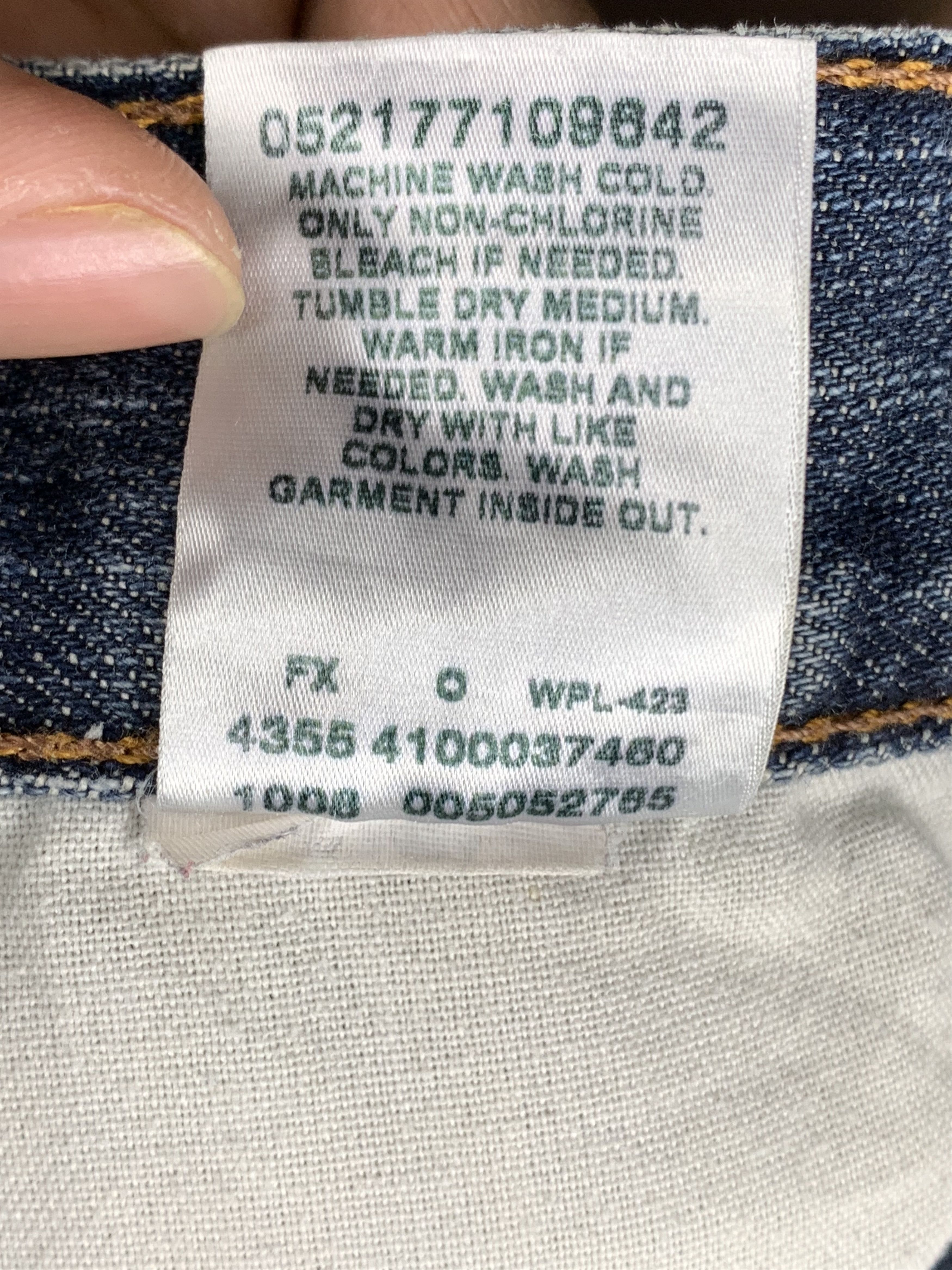 Levi's Vintage Levis 505 Faded Blue Jeans DP2121 Size US 29 - 11 Thumbnail