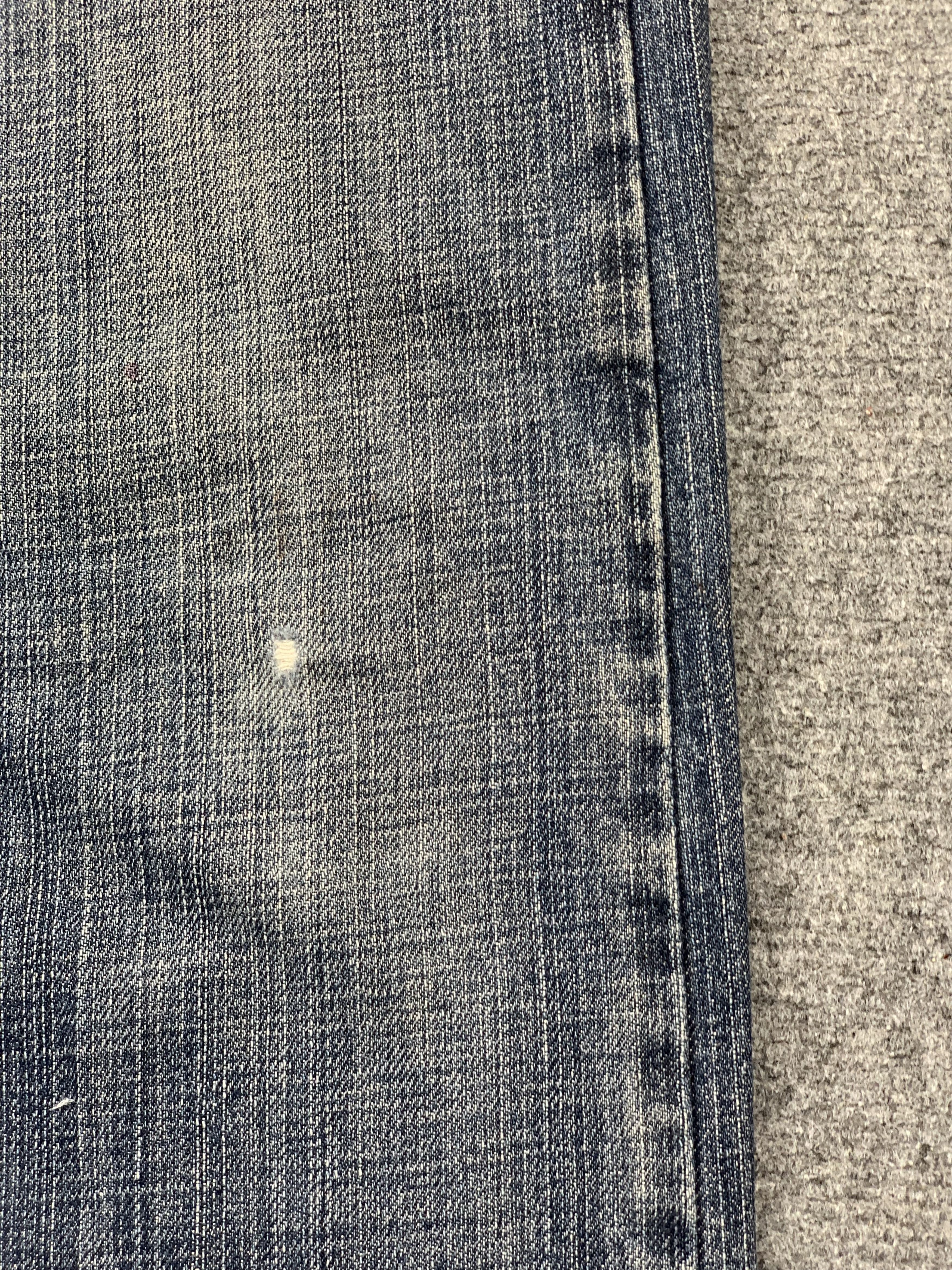 Levi's Vintage Levis 505 Faded Blue Jeans DP2121 Size US 29 - 3 Thumbnail