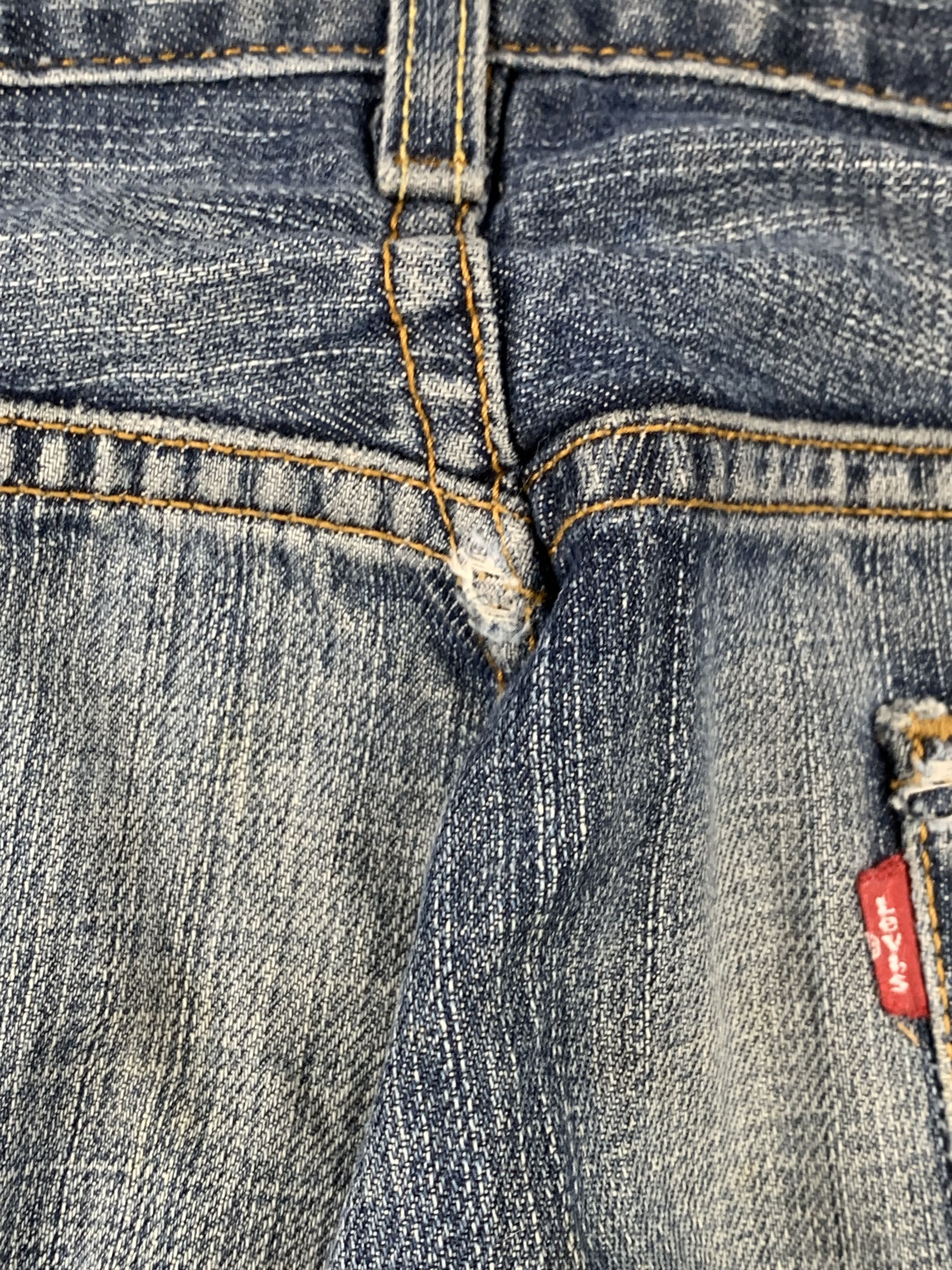 Levi's Vintage Levis 505 Faded Blue Jeans DP2121 Size US 29 - 17 Thumbnail