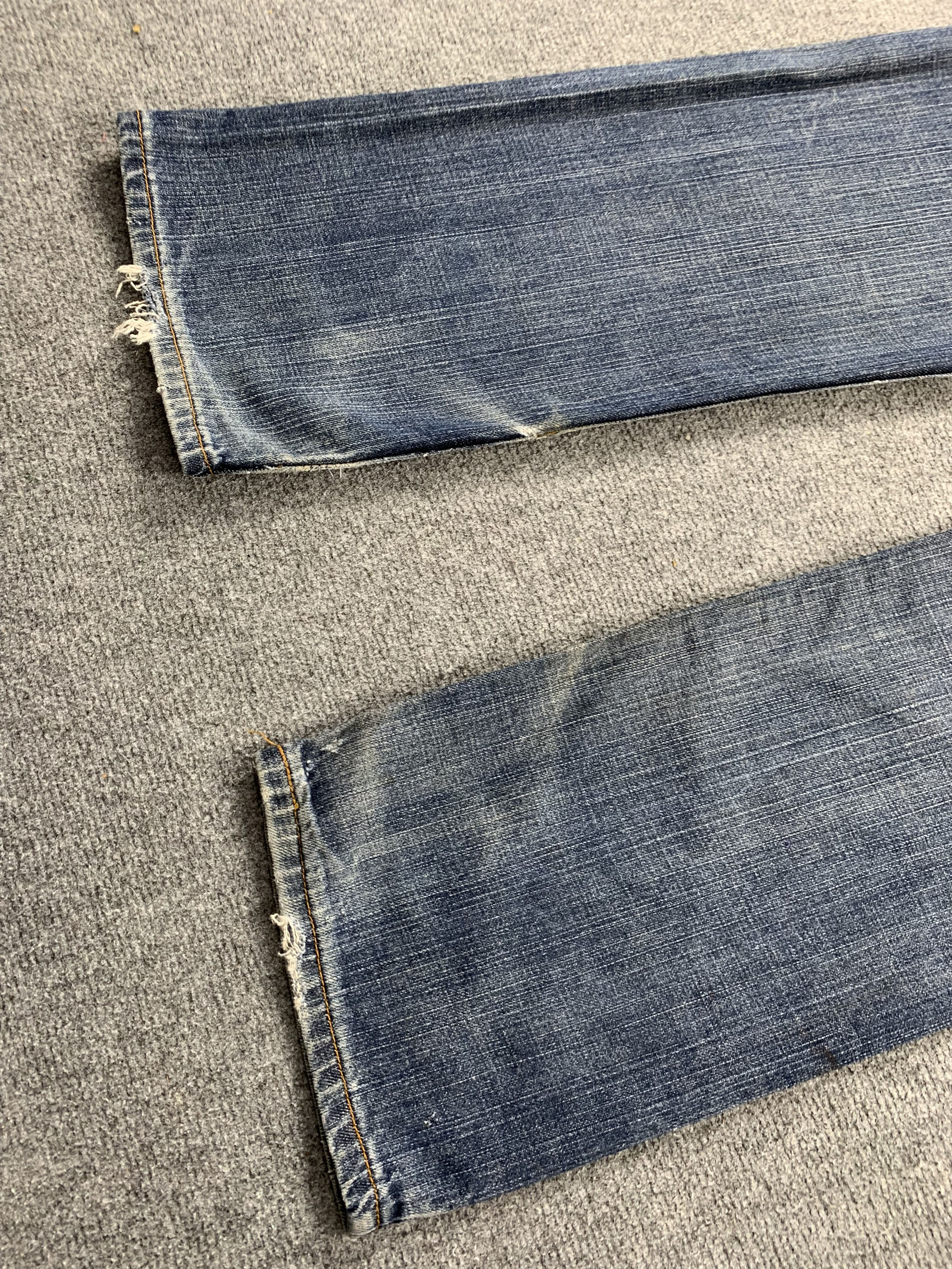 Levi's Vintage Levis 505 Faded Blue Jeans DP2121 Size US 29 - 18 Thumbnail