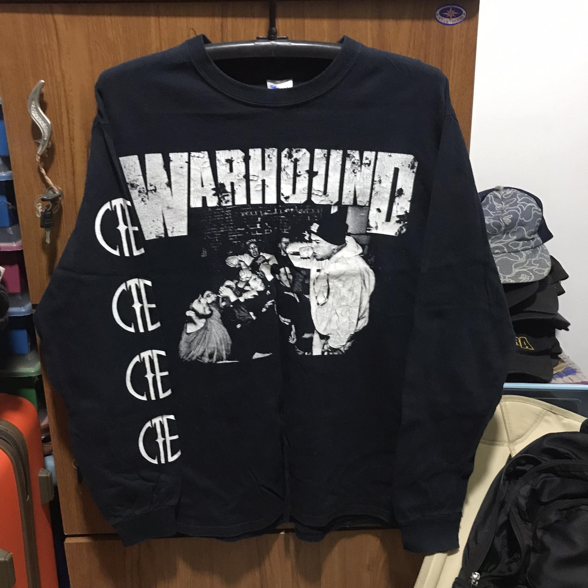 Band Tees Warhound Fear No Evil Metallic Hardcore Band Tee Size US M / EU 48-50 / 2 - 1 Thumbnail