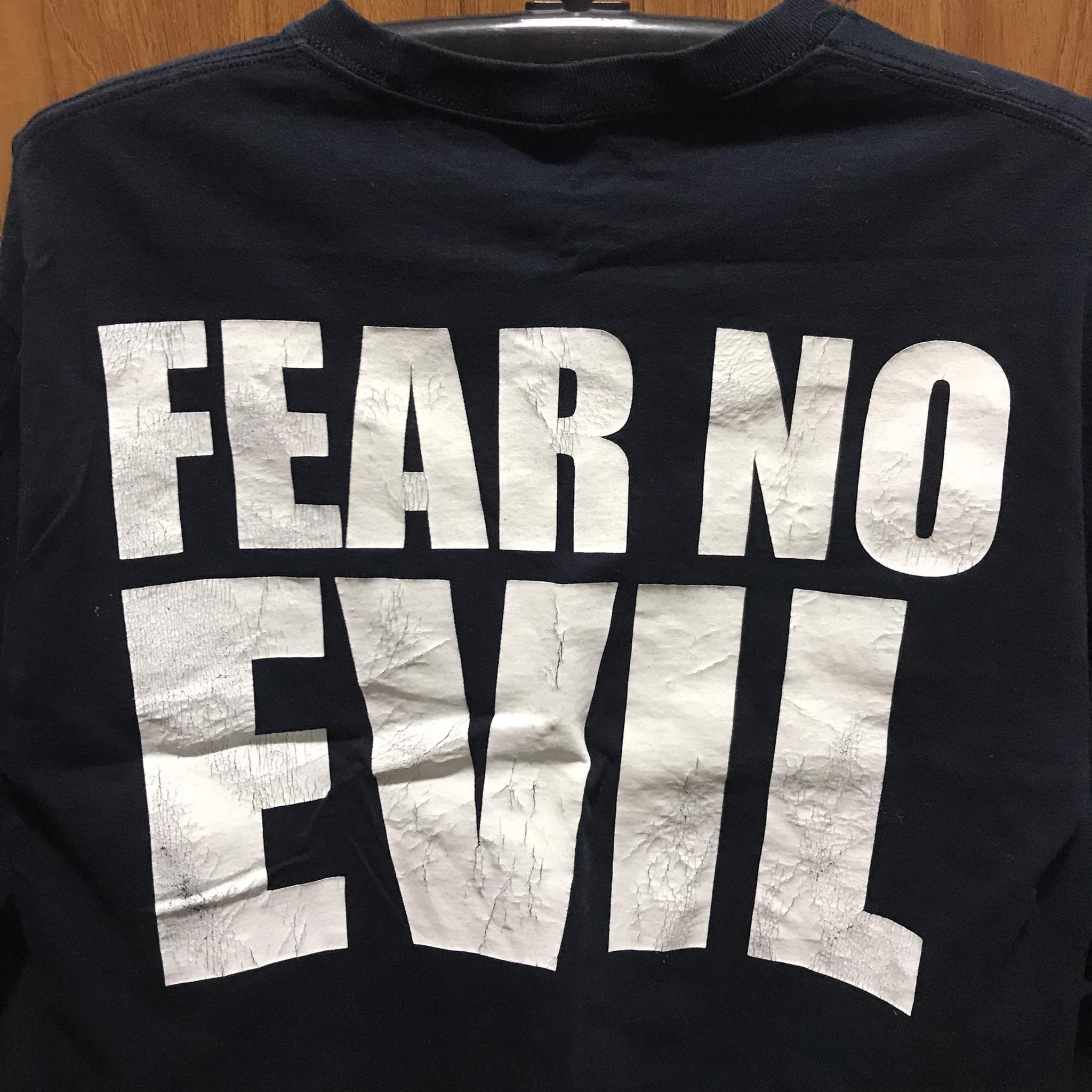 Band Tees Warhound Fear No Evil Metallic Hardcore Band Tee Size US M / EU 48-50 / 2 - 5 Thumbnail